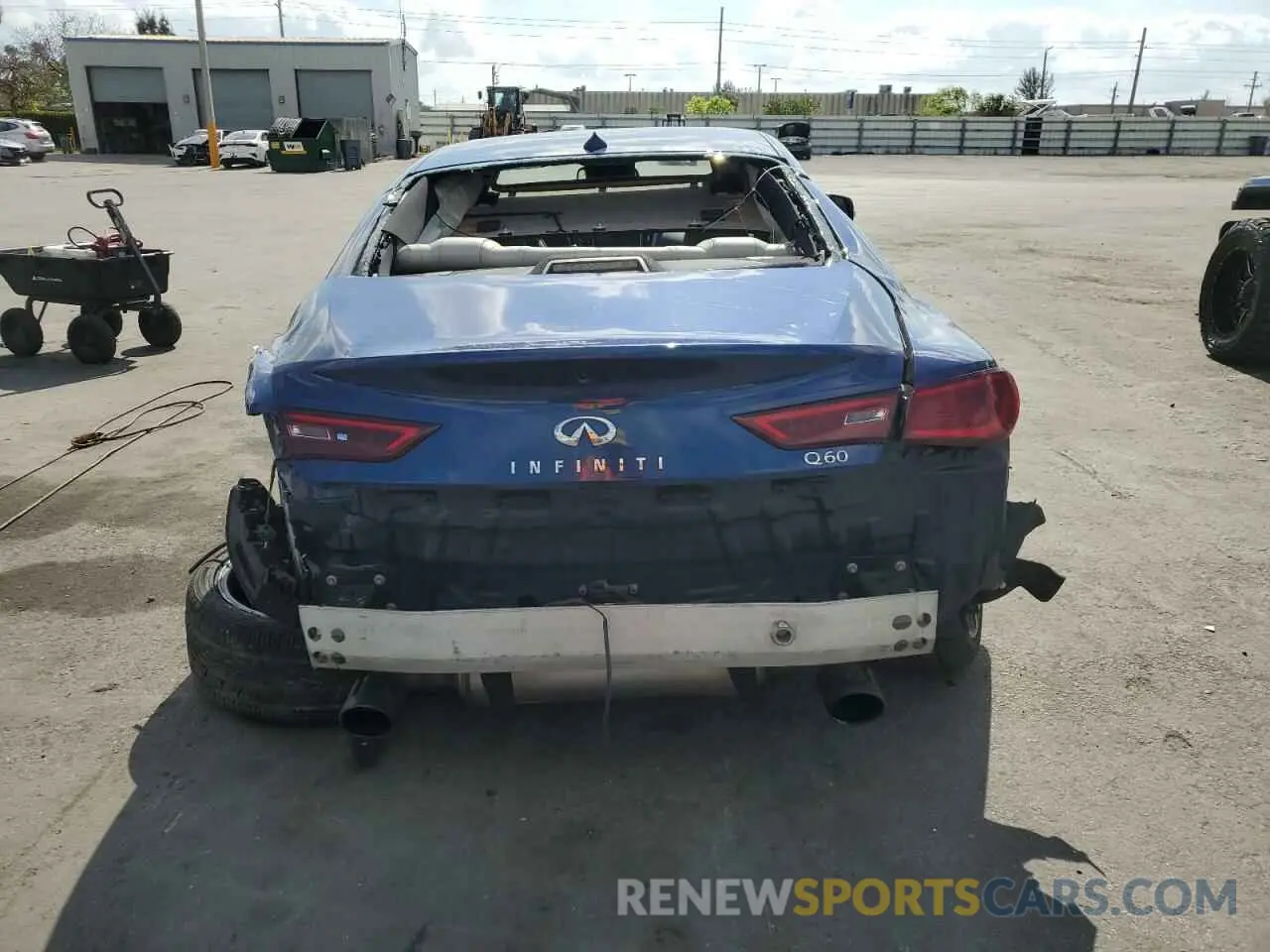 6 Photograph of a damaged car JN1EV7EK3KM231094 INFINITI Q60 2019
