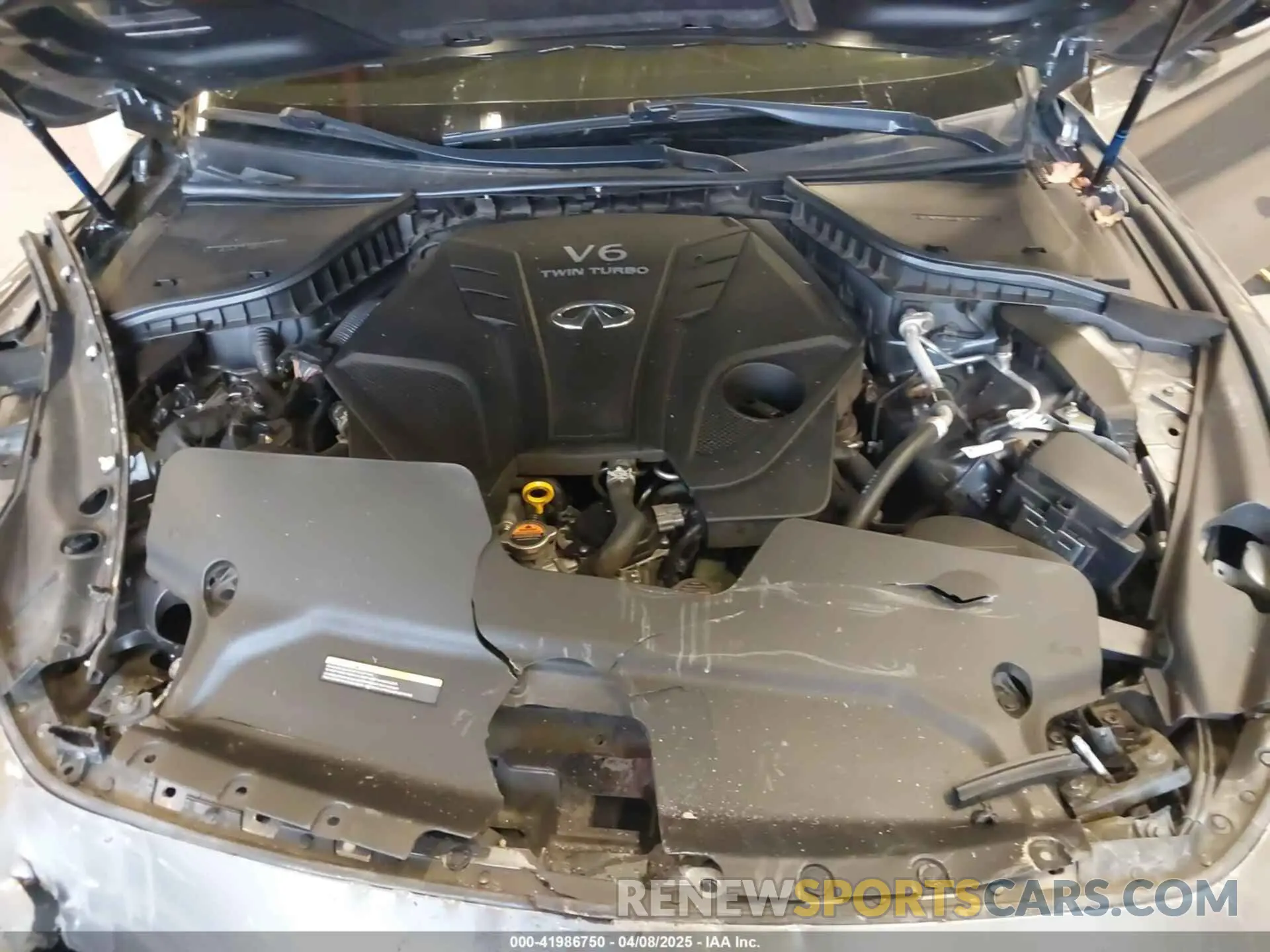 10 Photograph of a damaged car JN1EV7EK4KM230343 INFINITI Q60 2019
