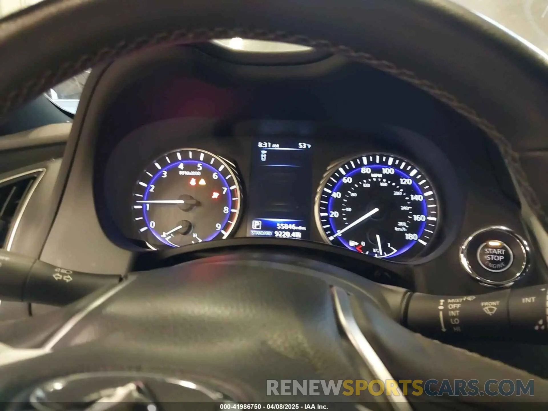 7 Photograph of a damaged car JN1EV7EK4KM230343 INFINITI Q60 2019