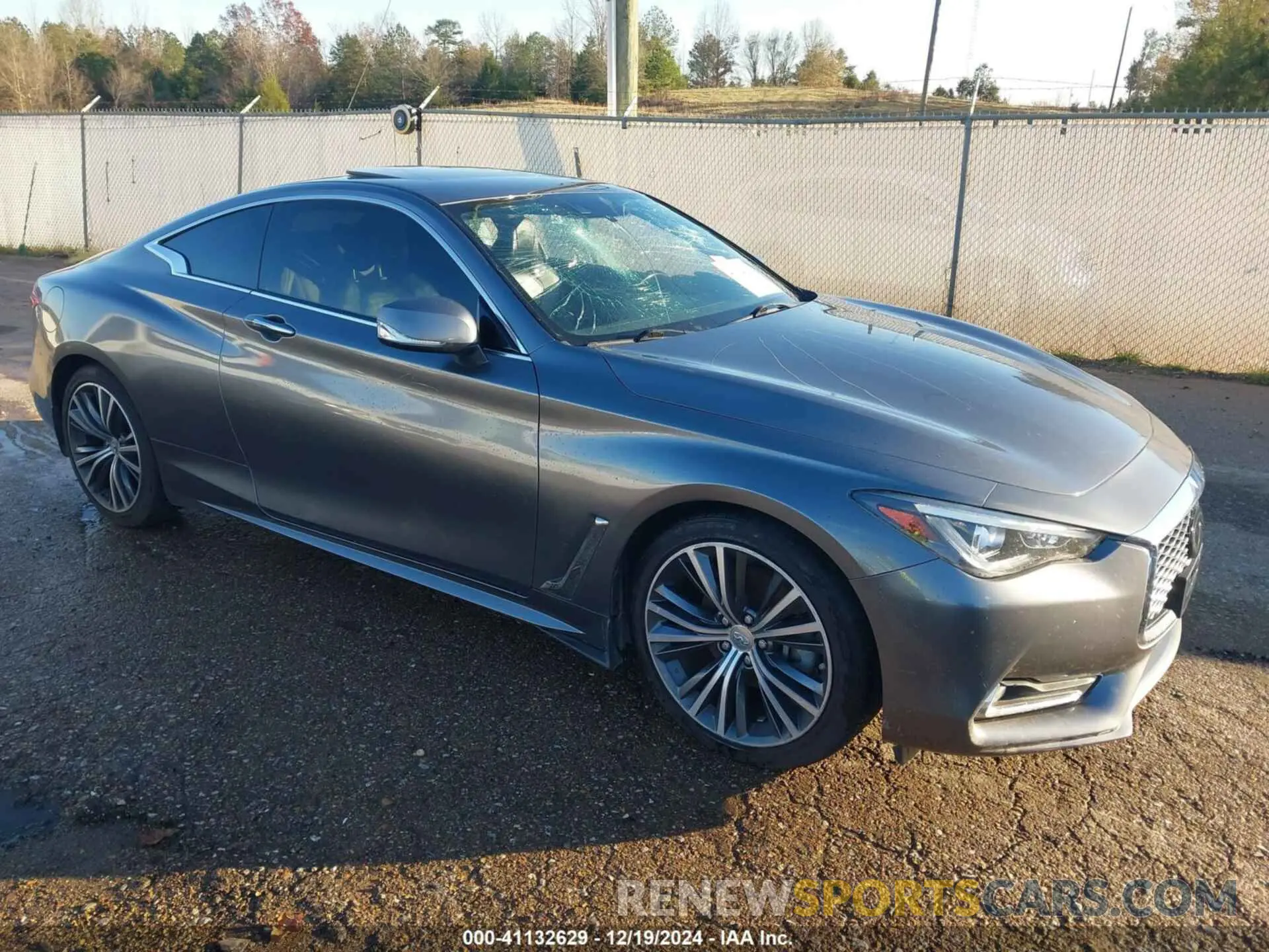 1 Photograph of a damaged car JN1EV7EK7KM230871 INFINITI Q60 2019