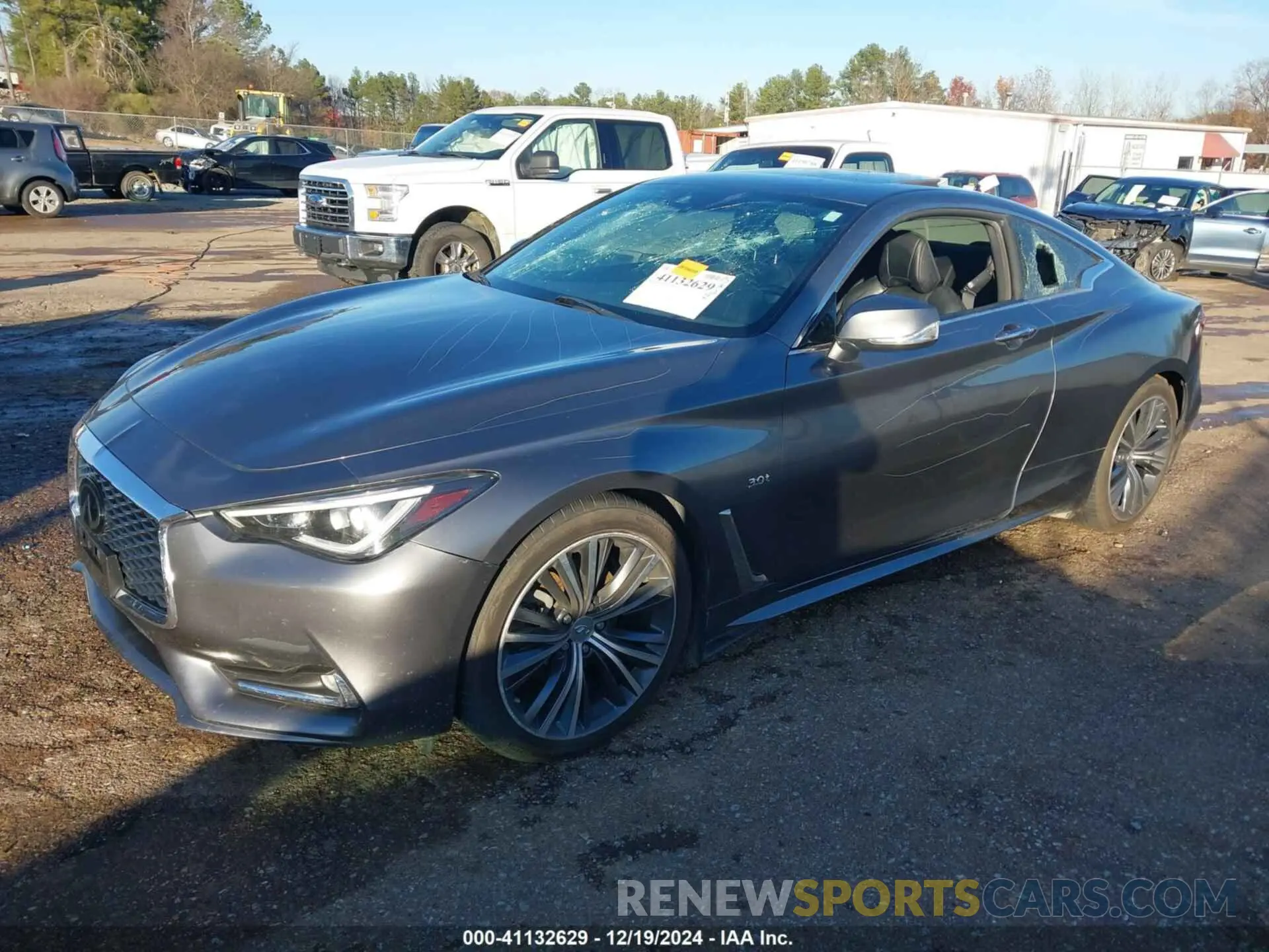 2 Photograph of a damaged car JN1EV7EK7KM230871 INFINITI Q60 2019