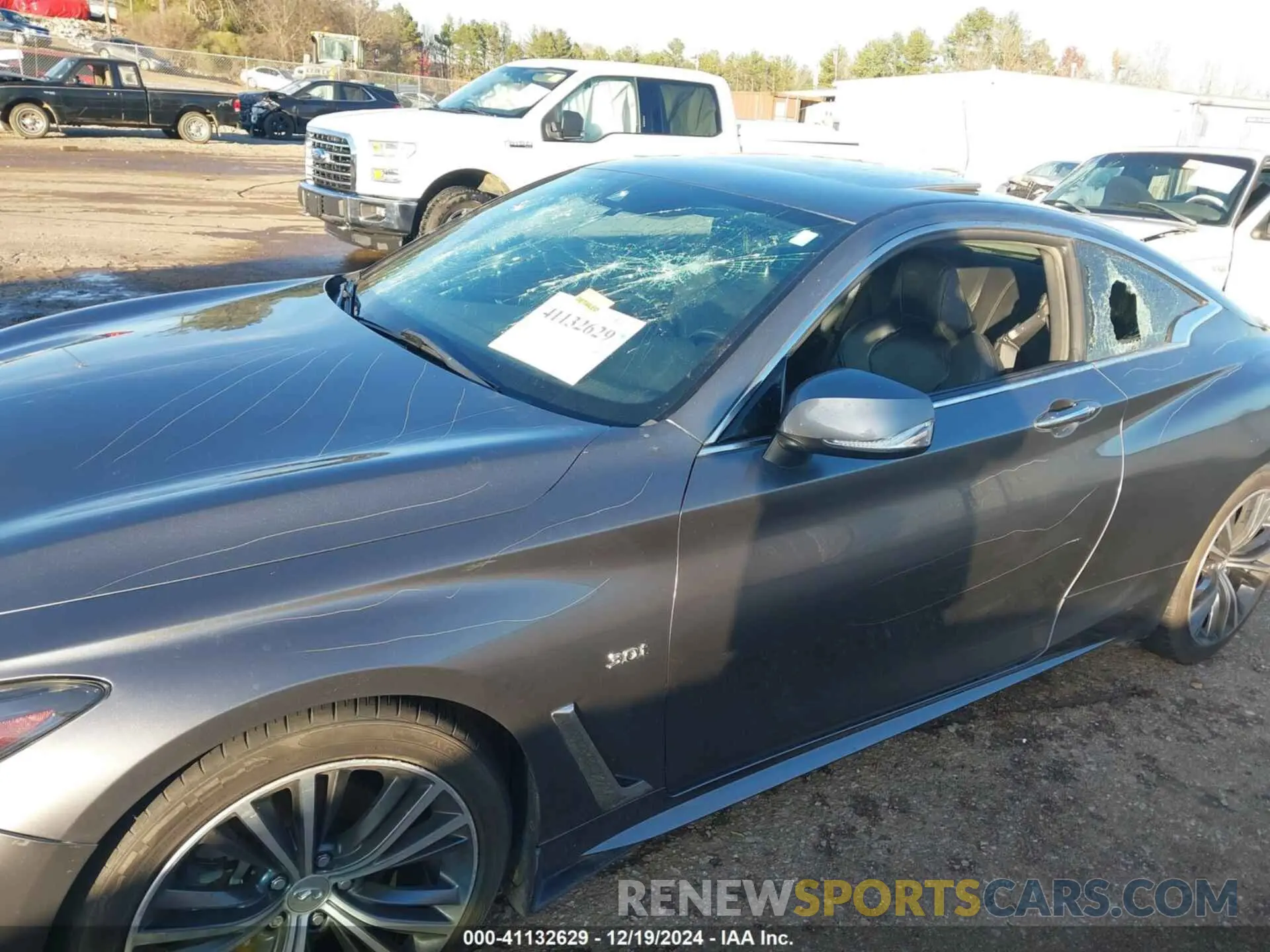6 Photograph of a damaged car JN1EV7EK7KM230871 INFINITI Q60 2019