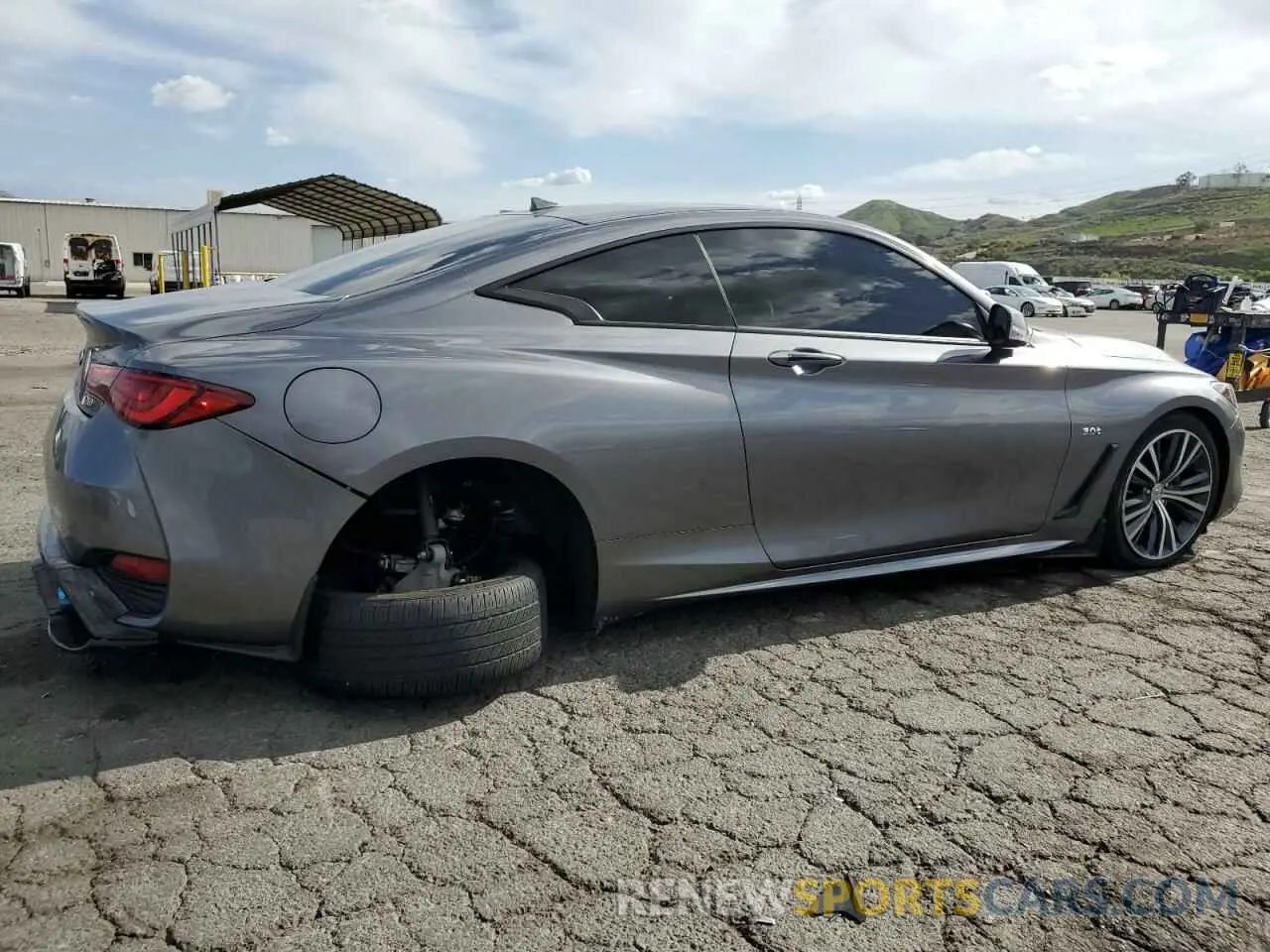 3 Photograph of a damaged car JN1EV7EK7KM231745 INFINITI Q60 2019