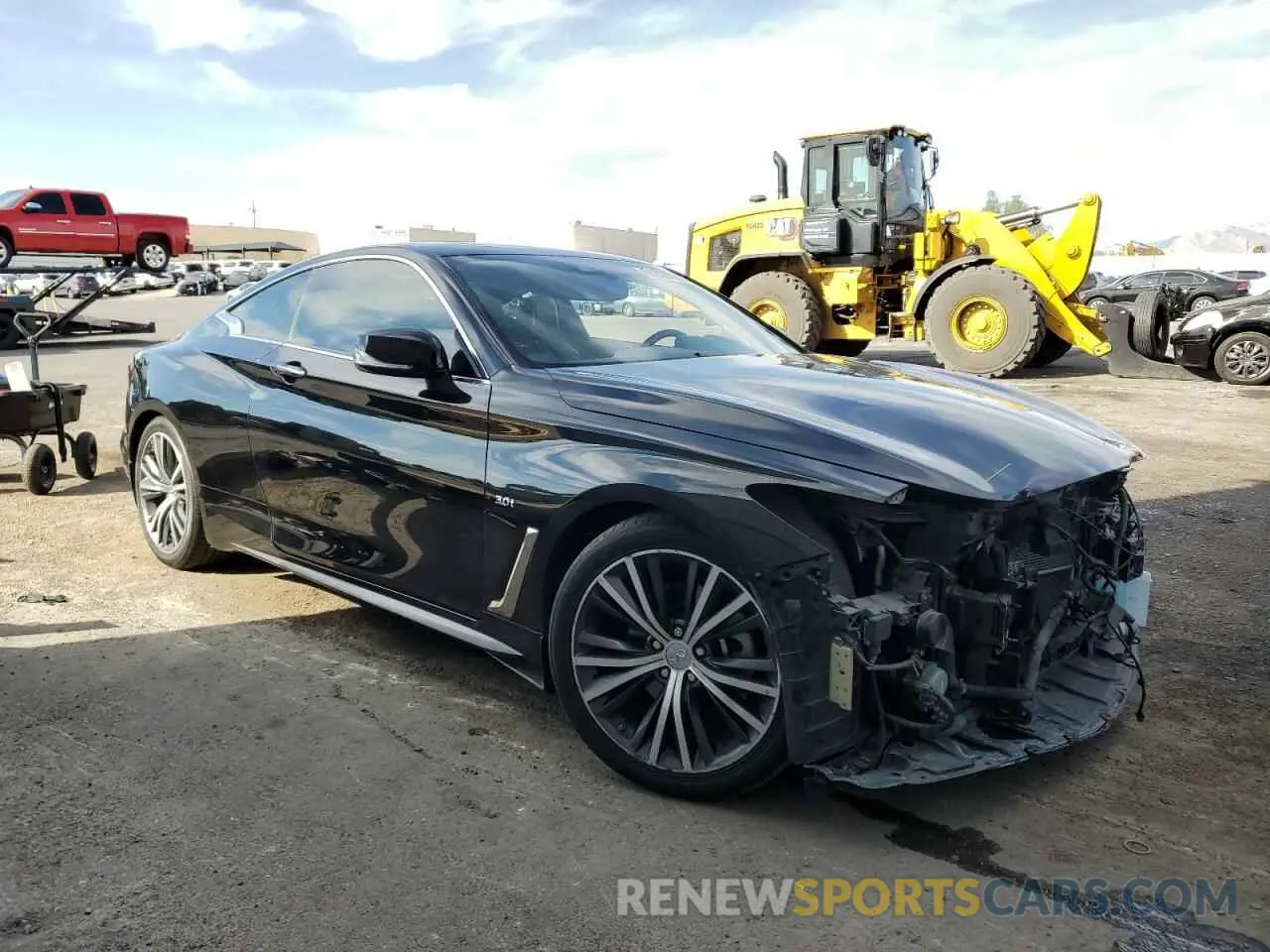 4 Photograph of a damaged car JN1EV7EK9KM230869 INFINITI Q60 2019