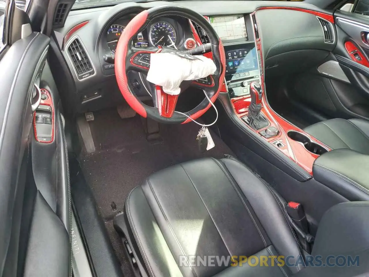 8 Photograph of a damaged car JN1EV7EK9KM230869 INFINITI Q60 2019