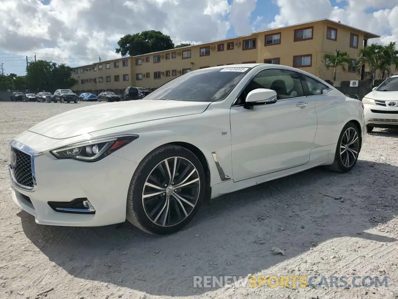 1 Photograph of a damaged car JN1EV7EKXKM231478 INFINITI Q60 2019