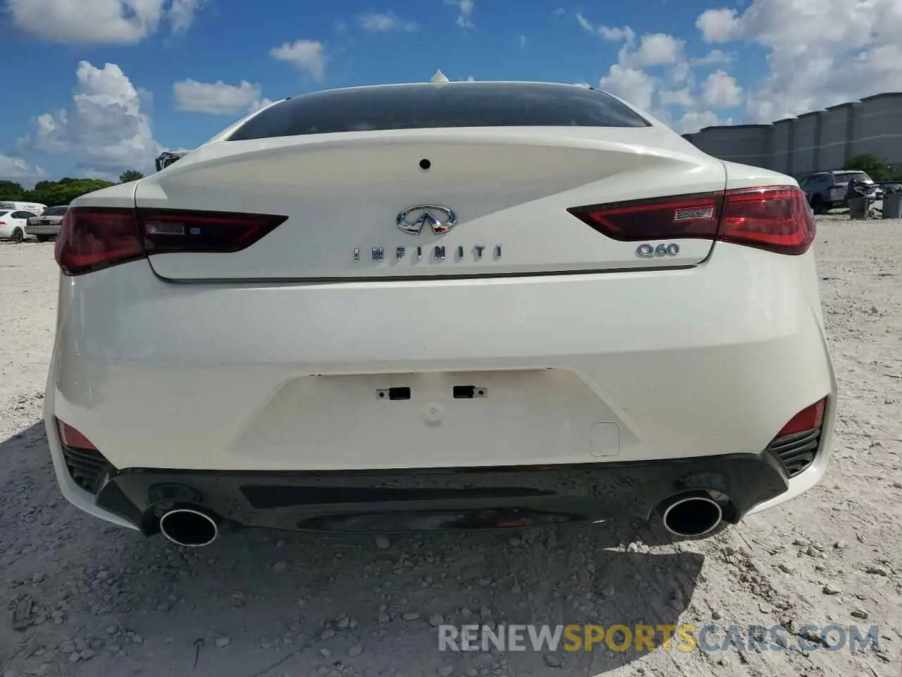 6 Photograph of a damaged car JN1EV7EKXKM231478 INFINITI Q60 2019