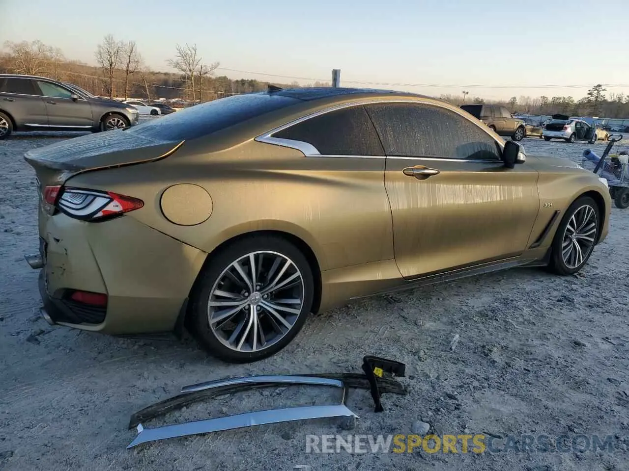 3 Photograph of a damaged car JN1EV7EL0KM290127 INFINITI Q60 2019