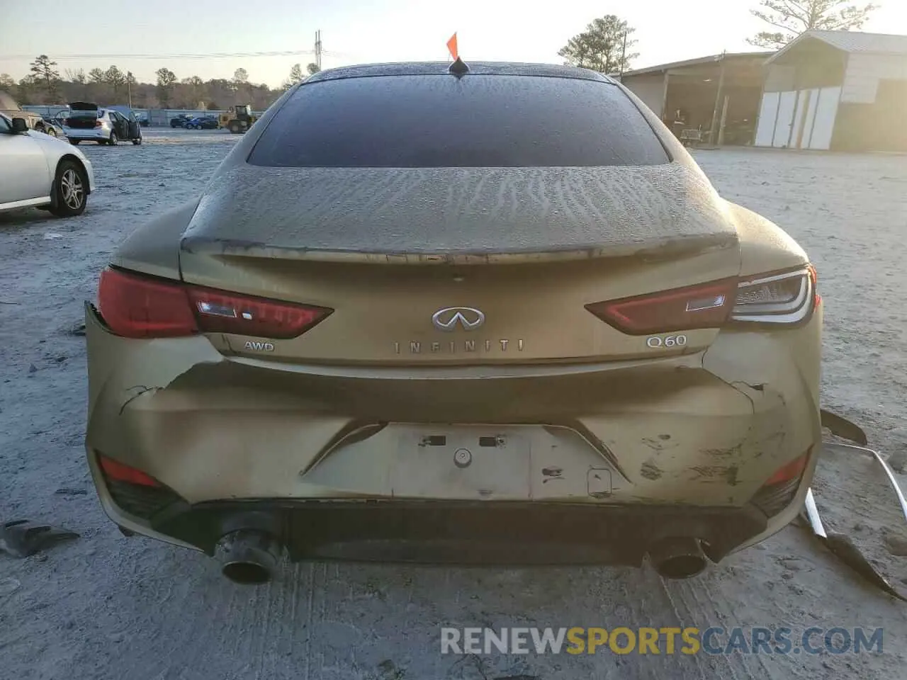6 Photograph of a damaged car JN1EV7EL0KM290127 INFINITI Q60 2019