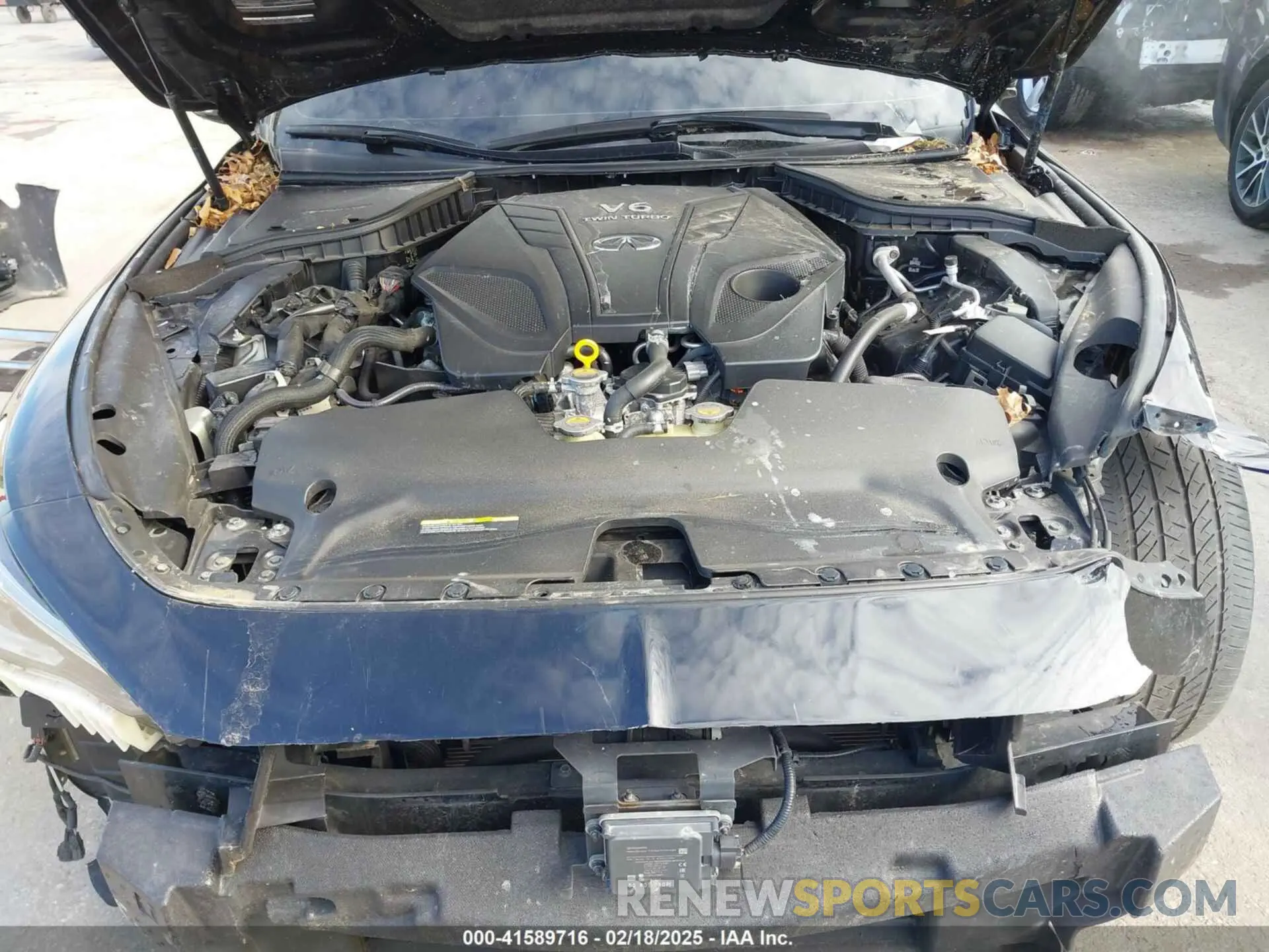10 Photograph of a damaged car JN1EV7EL0KM291021 INFINITI Q60 2019