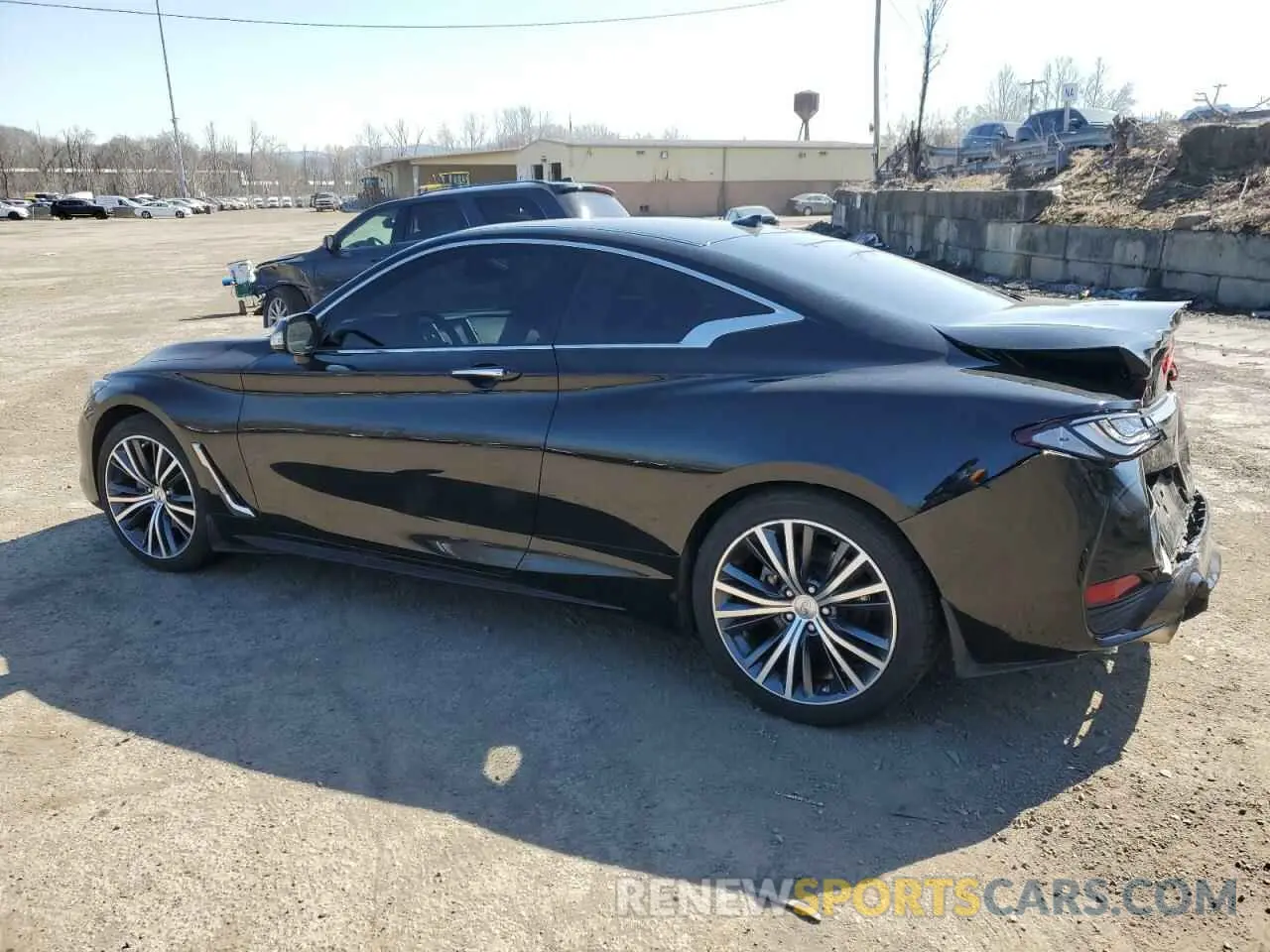 2 Photograph of a damaged car JN1EV7EL0KM291441 INFINITI Q60 2019