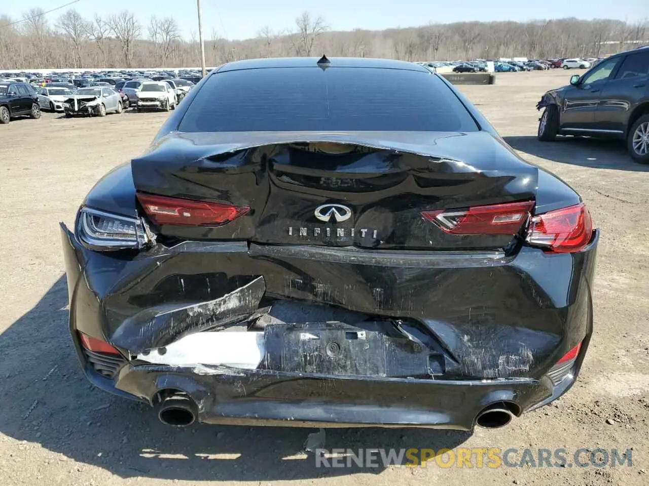 6 Photograph of a damaged car JN1EV7EL0KM291441 INFINITI Q60 2019