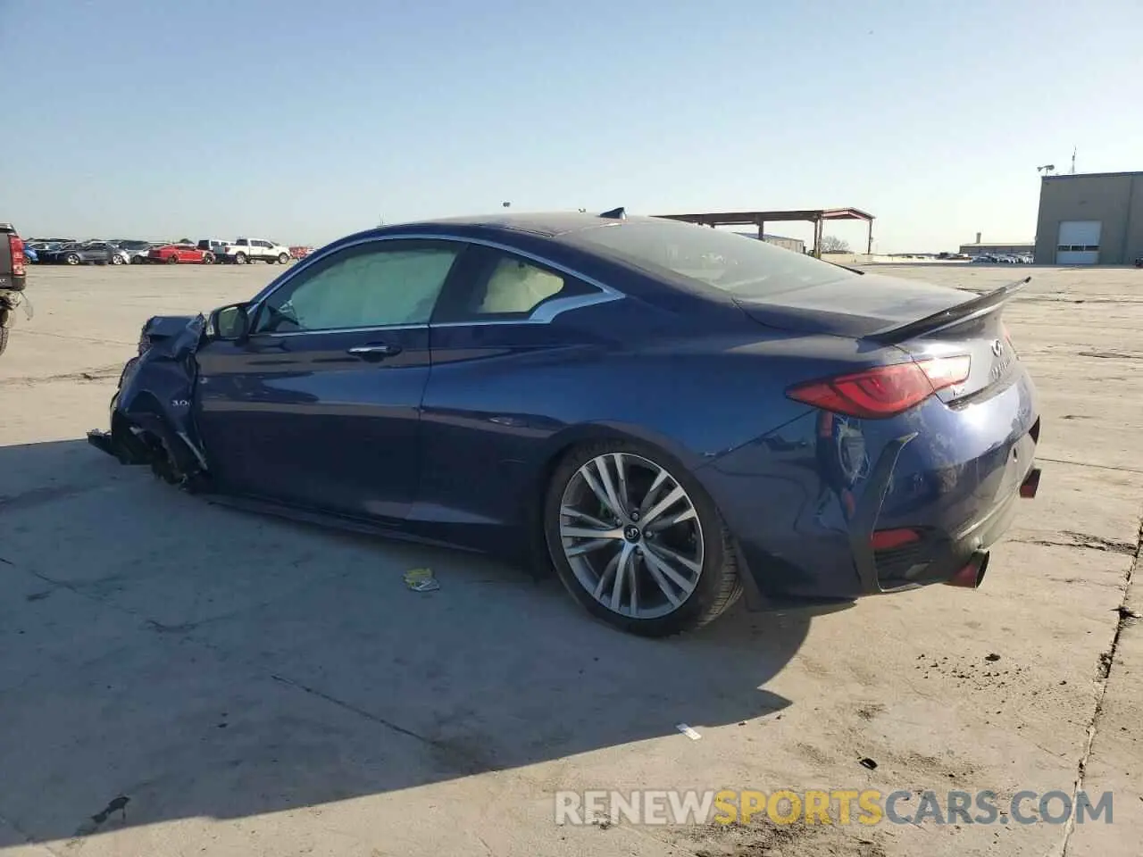 2 Photograph of a damaged car JN1EV7EL3KM291014 INFINITI Q60 2019