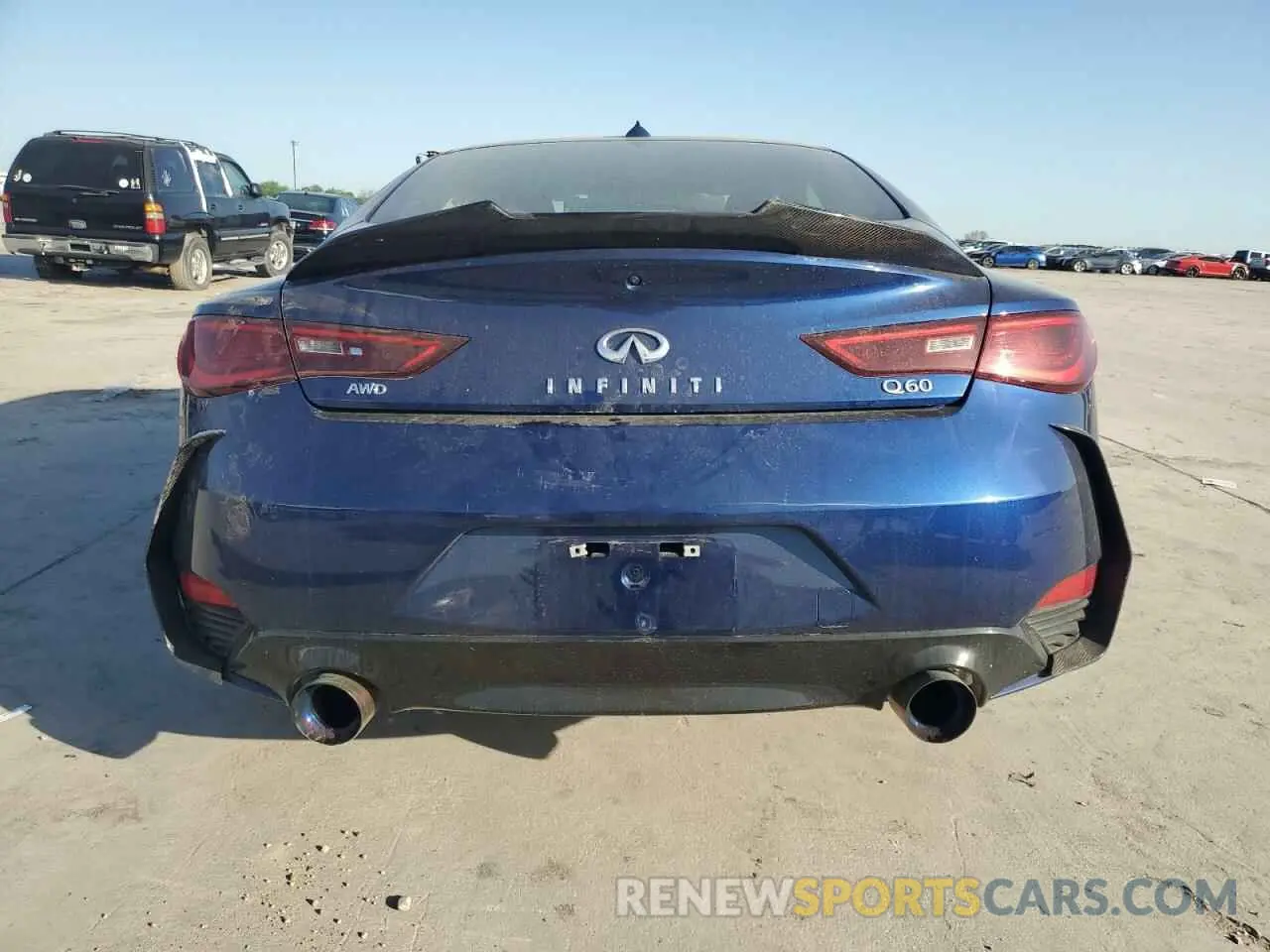 6 Photograph of a damaged car JN1EV7EL3KM291014 INFINITI Q60 2019