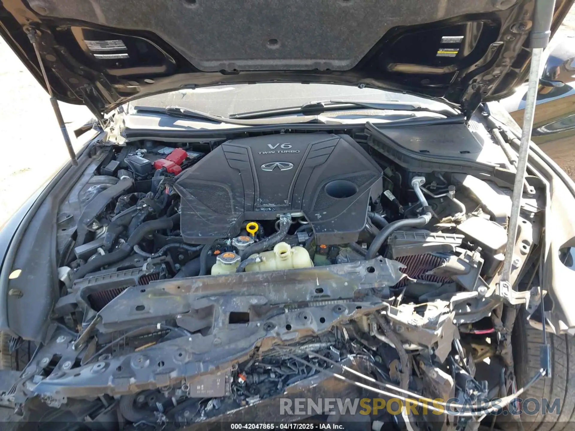10 Photograph of a damaged car JN1EV7EL4KM290776 INFINITI Q60 2019