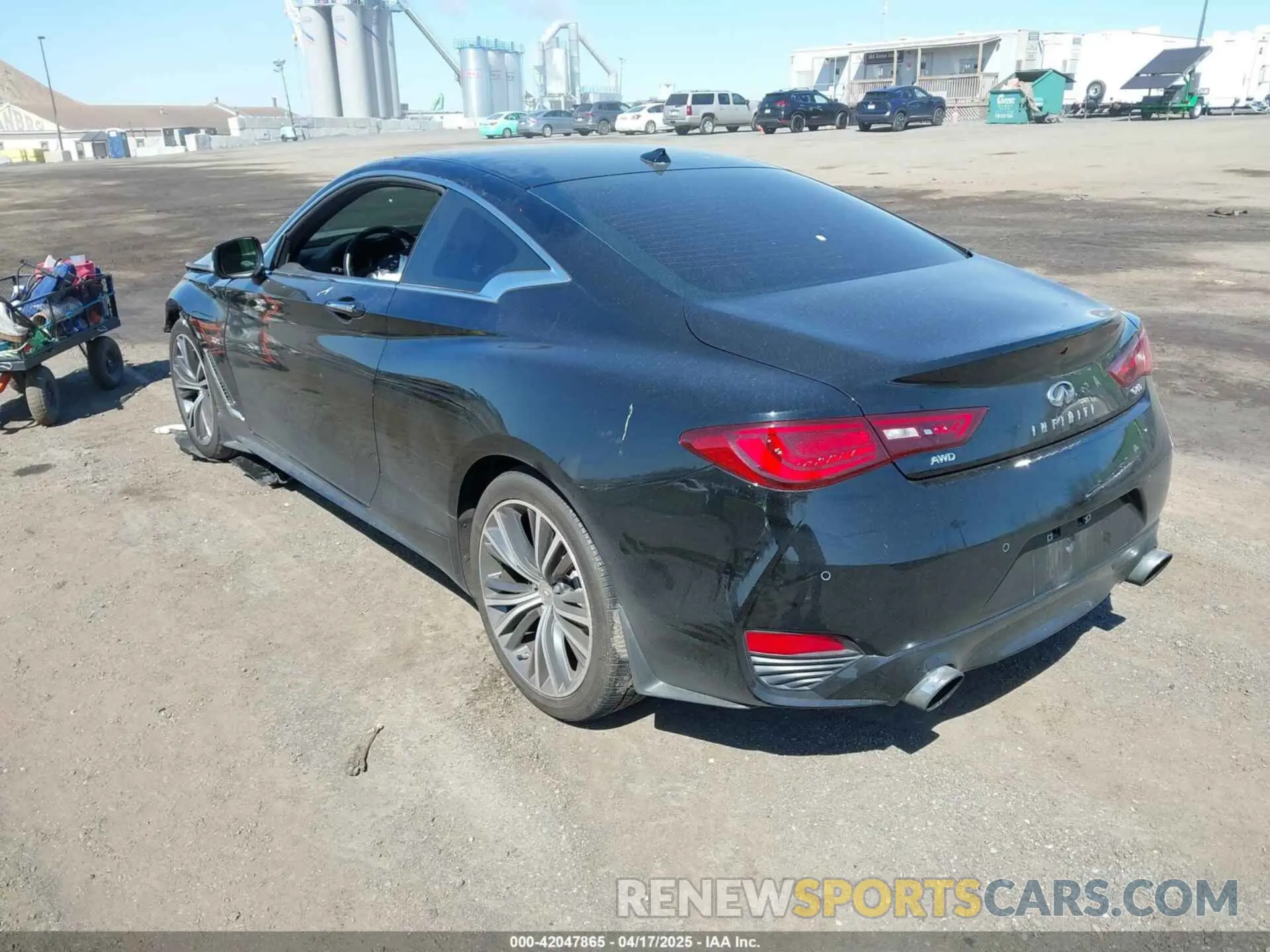 3 Photograph of a damaged car JN1EV7EL4KM290776 INFINITI Q60 2019
