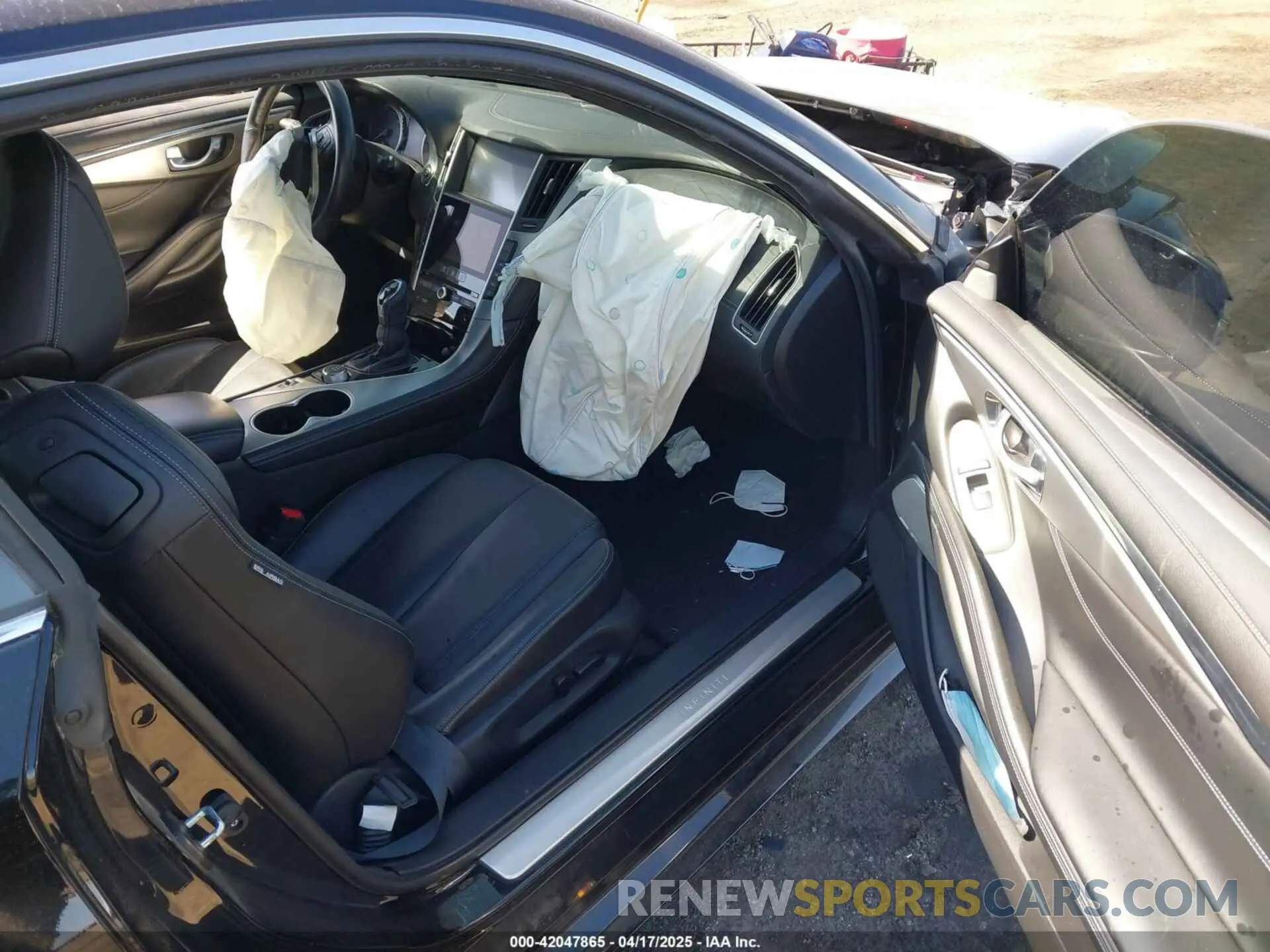 5 Photograph of a damaged car JN1EV7EL4KM290776 INFINITI Q60 2019