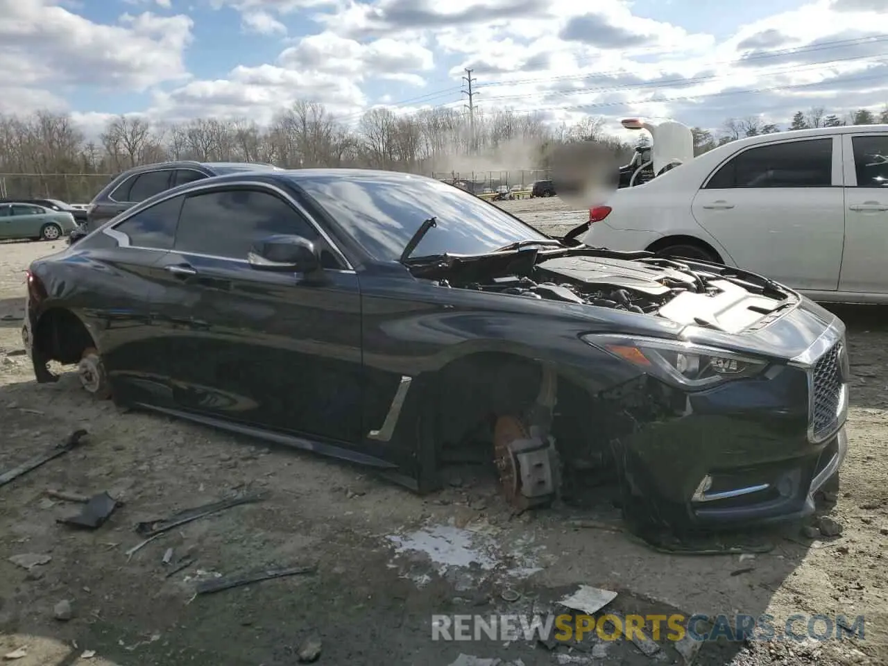 4 Photograph of a damaged car JN1EV7EL4KM290924 INFINITI Q60 2019