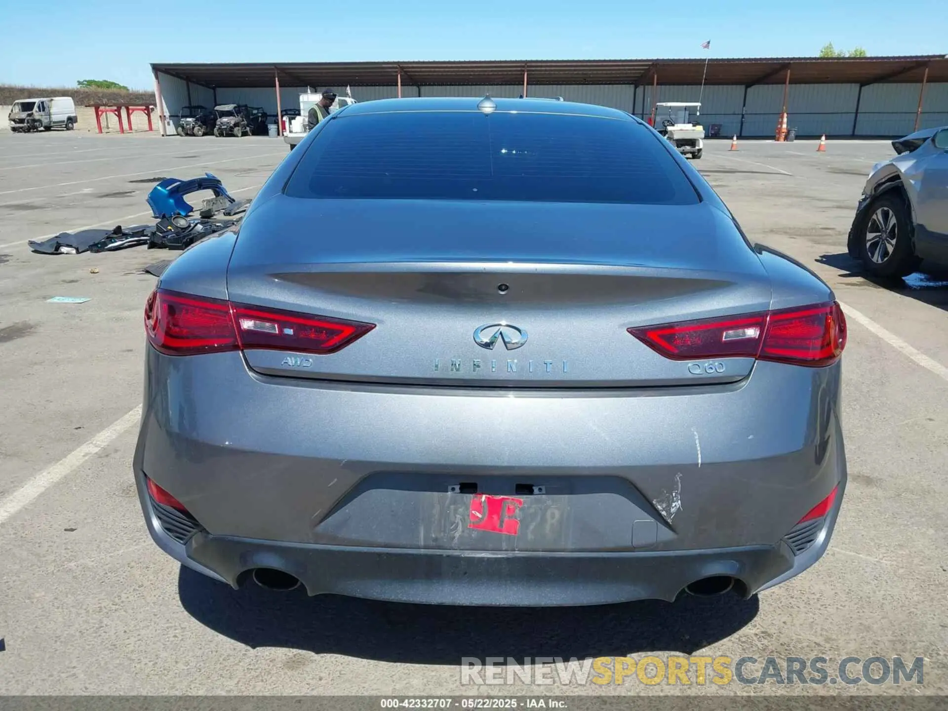 16 Photograph of a damaged car JN1EV7EL4KM291460 INFINITI Q60 2019