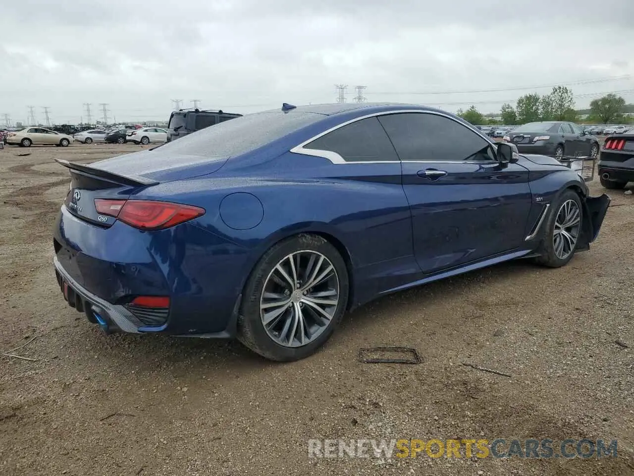 3 Photograph of a damaged car JN1EV7EL9KM291387 INFINITI Q60 2019