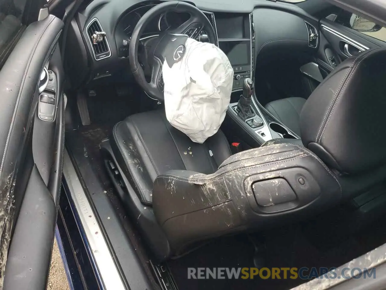 8 Photograph of a damaged car JN1EV7EL9KM291387 INFINITI Q60 2019