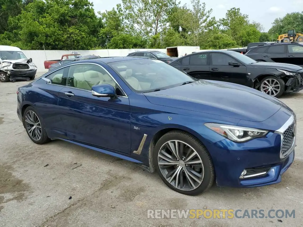 4 Photograph of a damaged car JN1EV7ELXKM290152 INFINITI Q60 2019