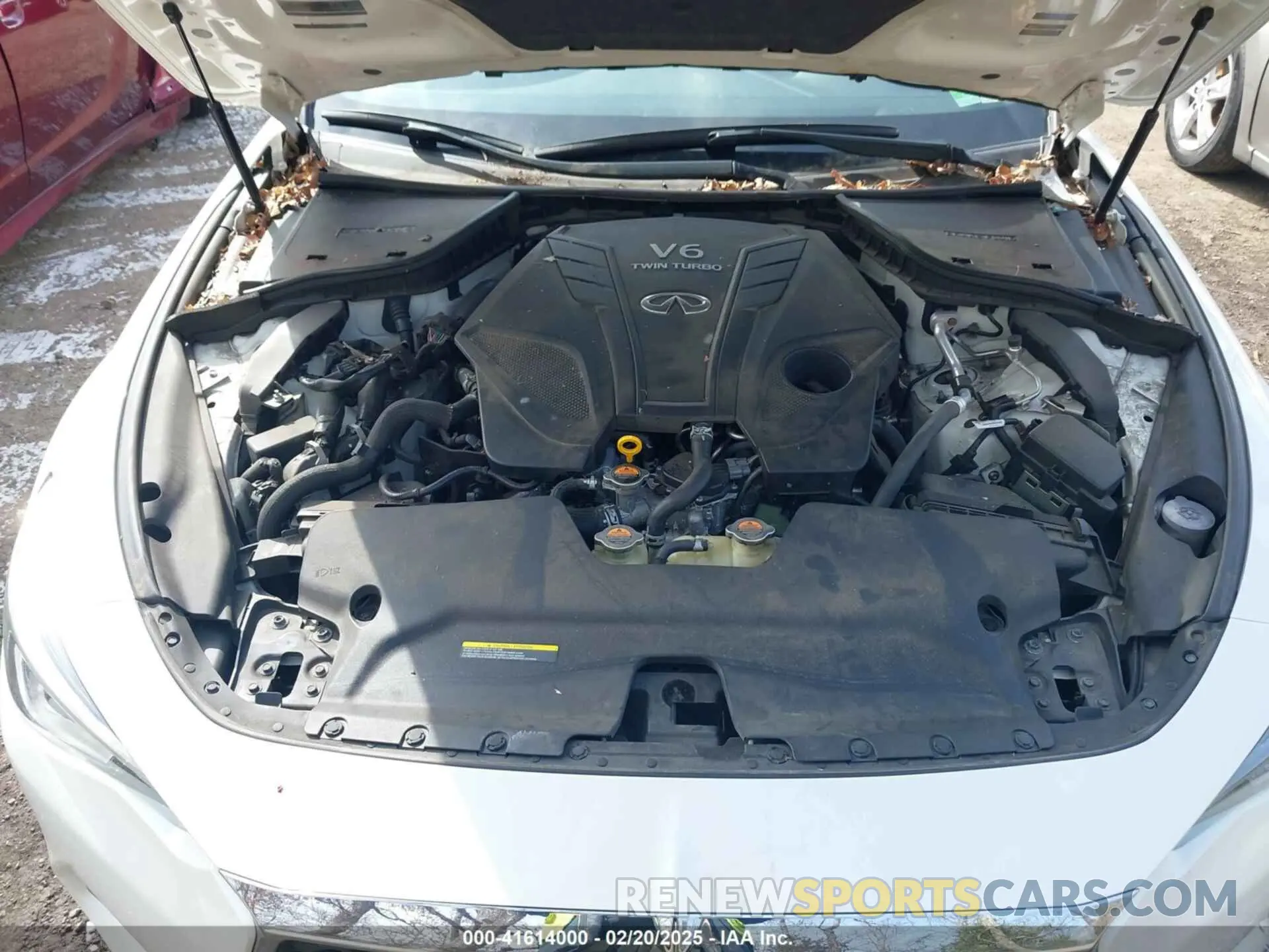 10 Photograph of a damaged car JN1EV7ELXKM290815 INFINITI Q60 2019