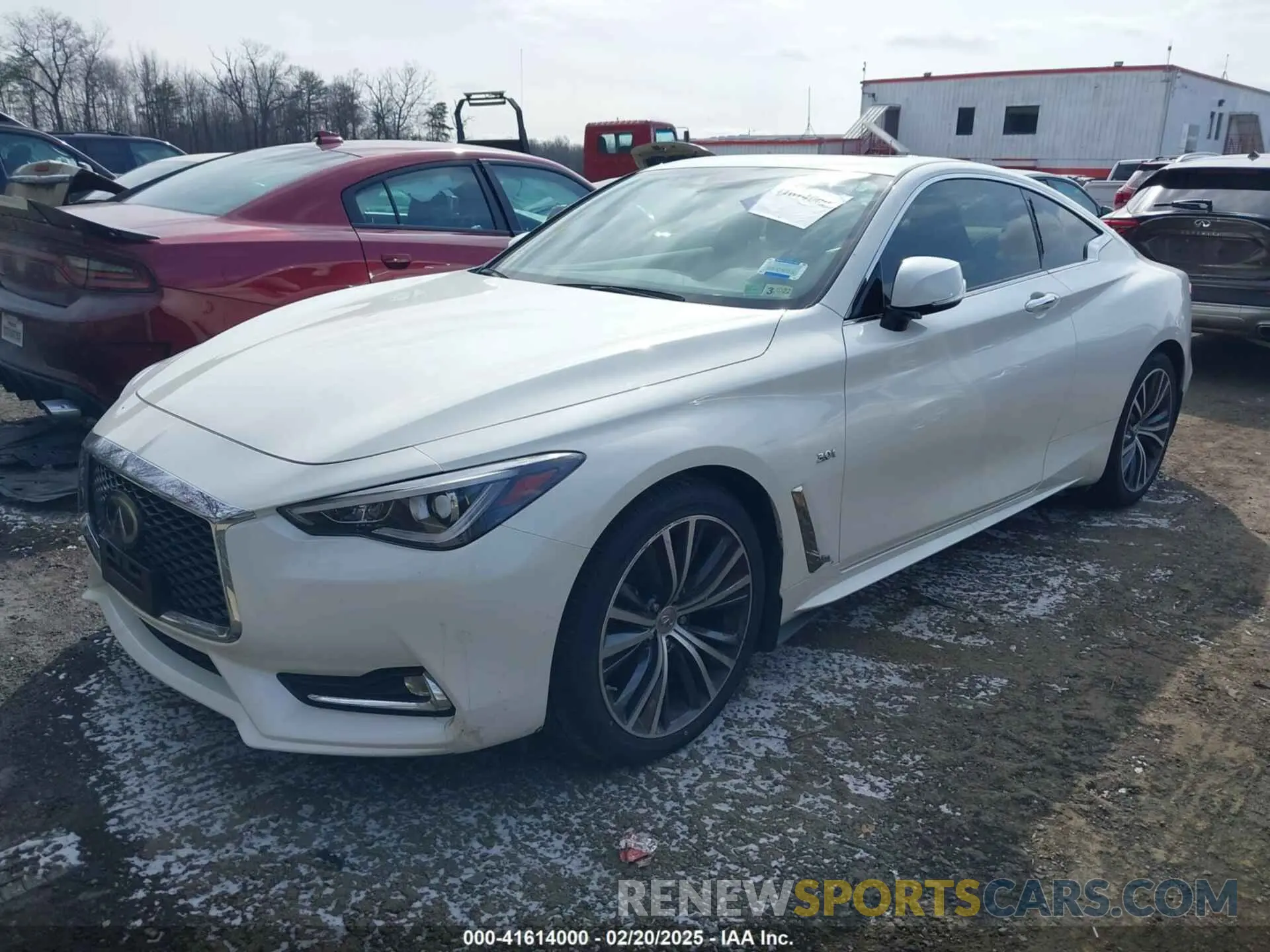 2 Photograph of a damaged car JN1EV7ELXKM290815 INFINITI Q60 2019