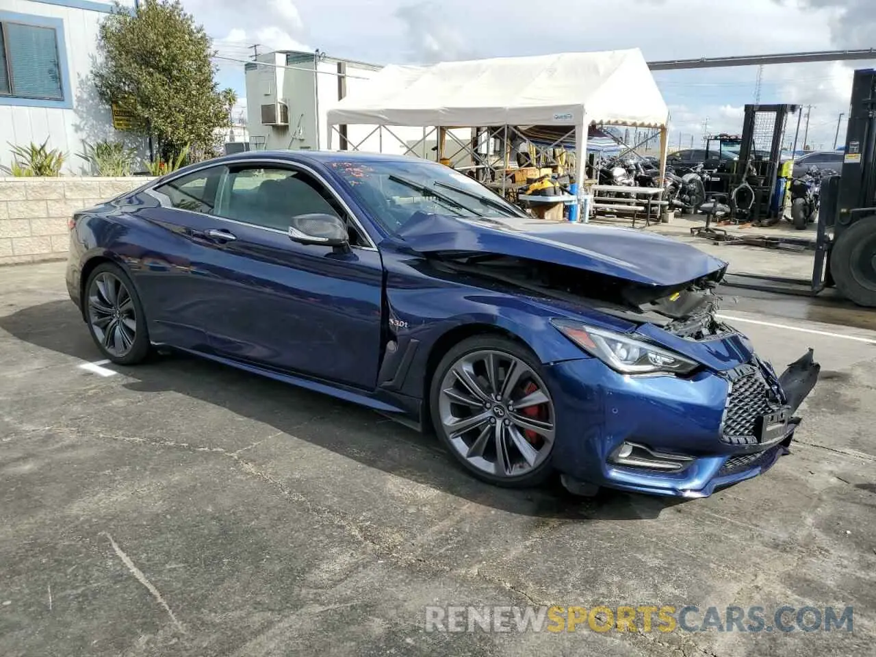 4 Photograph of a damaged car JN1FV7EK0KM360382 INFINITI Q60 2019