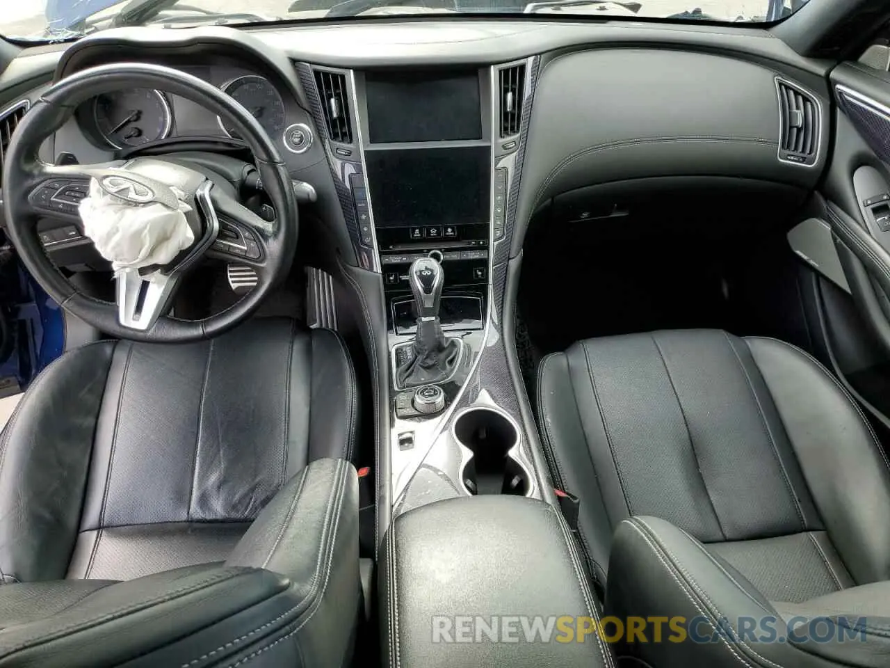 8 Photograph of a damaged car JN1FV7EK0KM360382 INFINITI Q60 2019