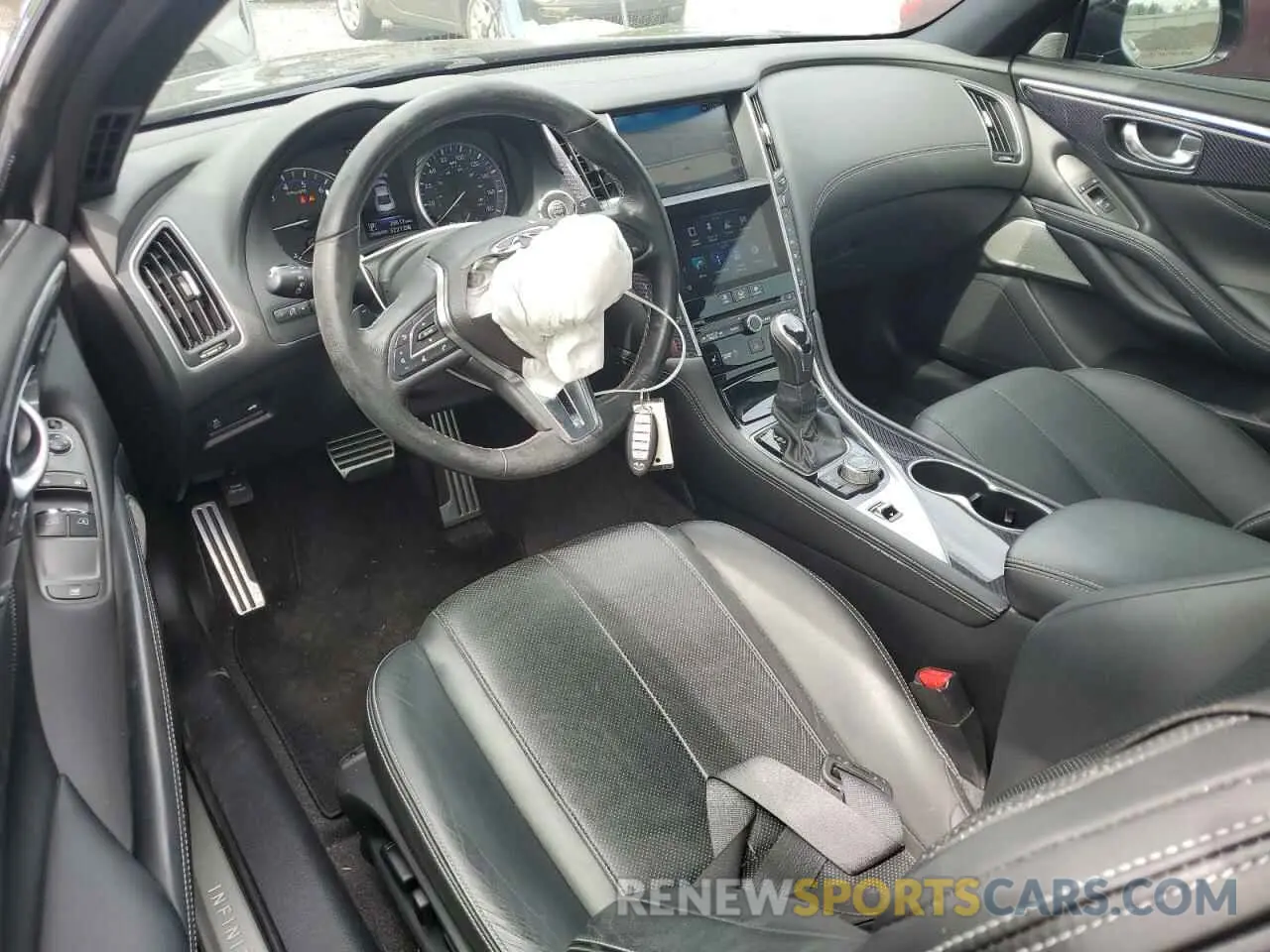 8 Photograph of a damaged car JN1FV7EK4KM360322 INFINITI Q60 2019