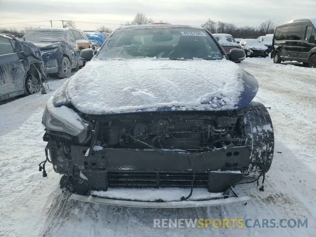 5 Photograph of a damaged car JN1FV7EL5KM441077 INFINITI Q60 2019