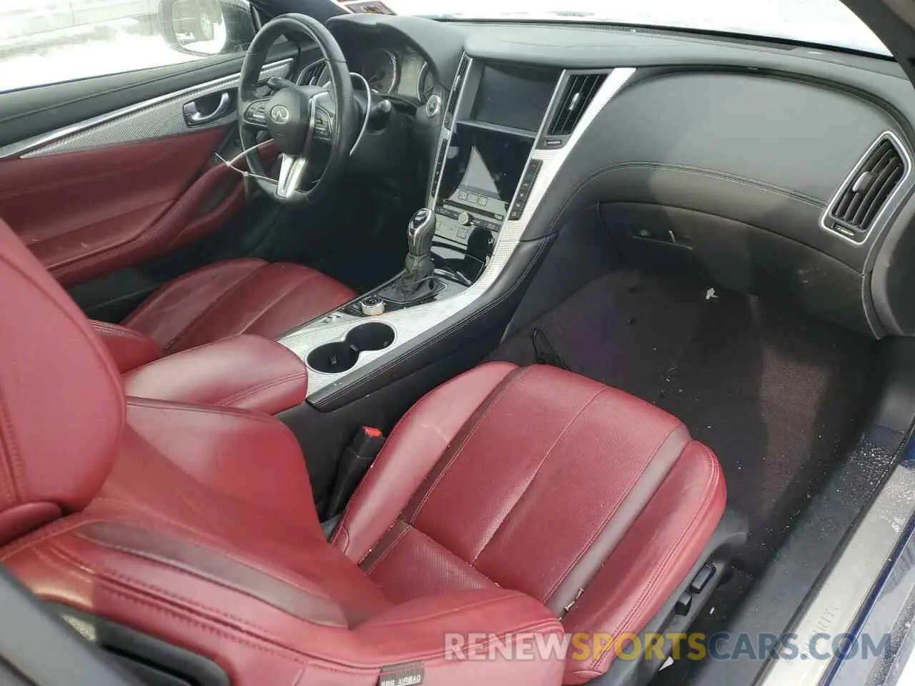 8 Photograph of a damaged car JN1FV7EL5KM441077 INFINITI Q60 2019