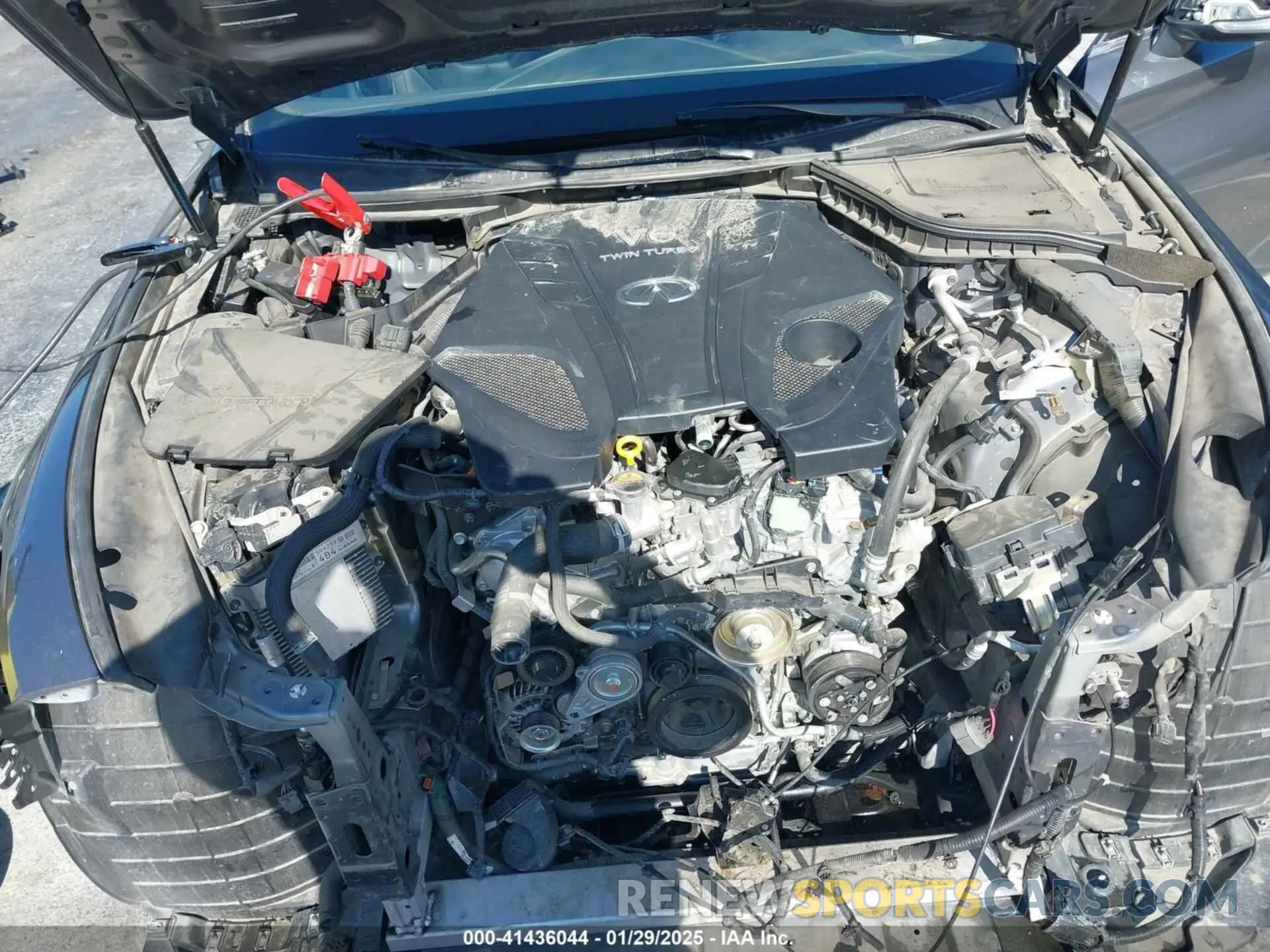 10 Photograph of a damaged car JN1EV7EK2LM341099 INFINITI Q60 2020