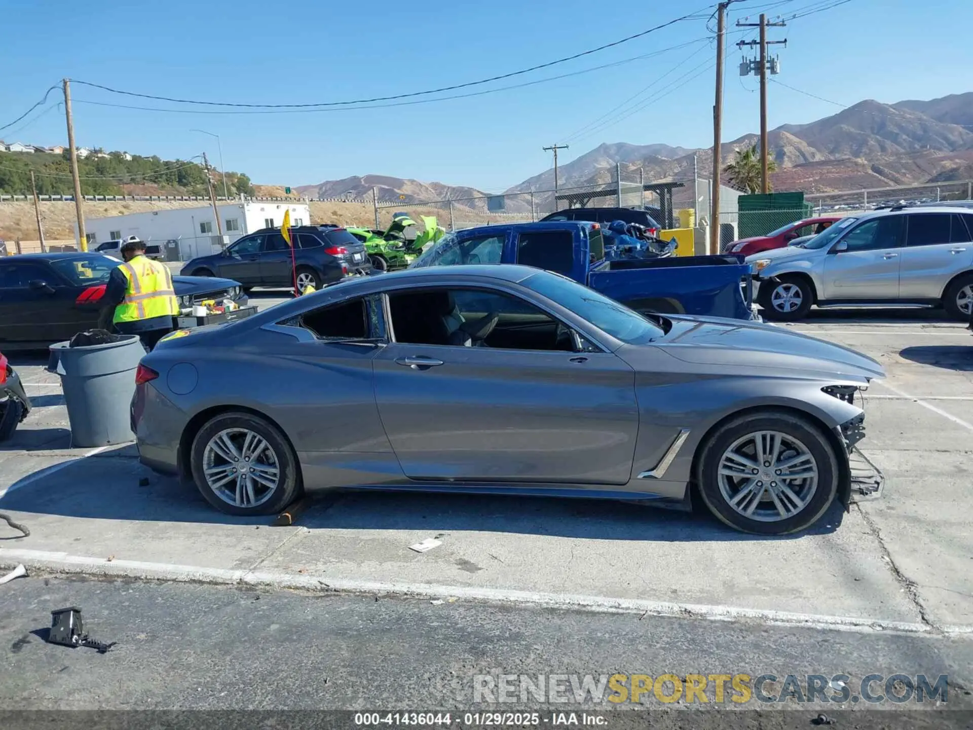 13 Photograph of a damaged car JN1EV7EK2LM341099 INFINITI Q60 2020