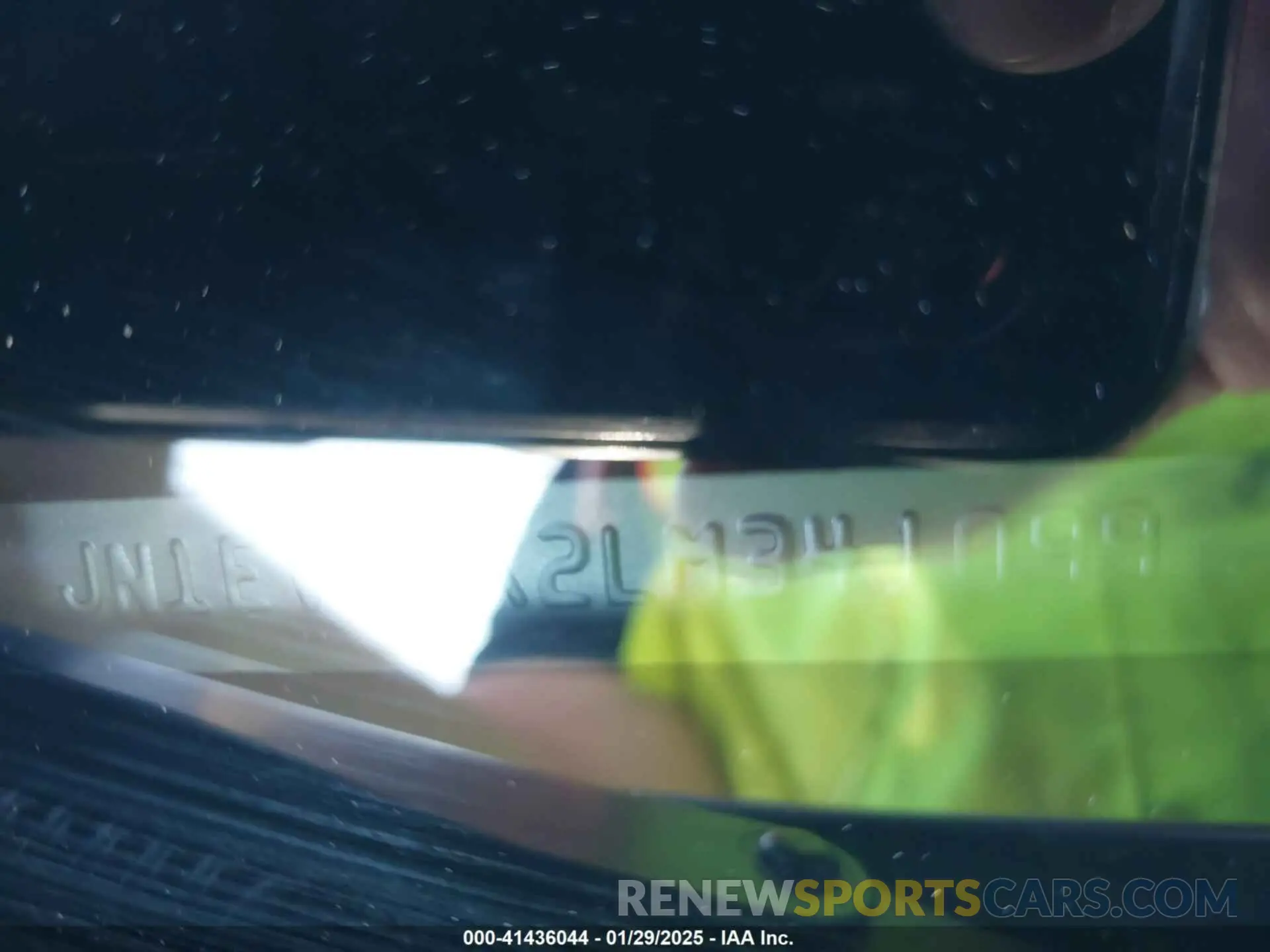 9 Photograph of a damaged car JN1EV7EK2LM341099 INFINITI Q60 2020