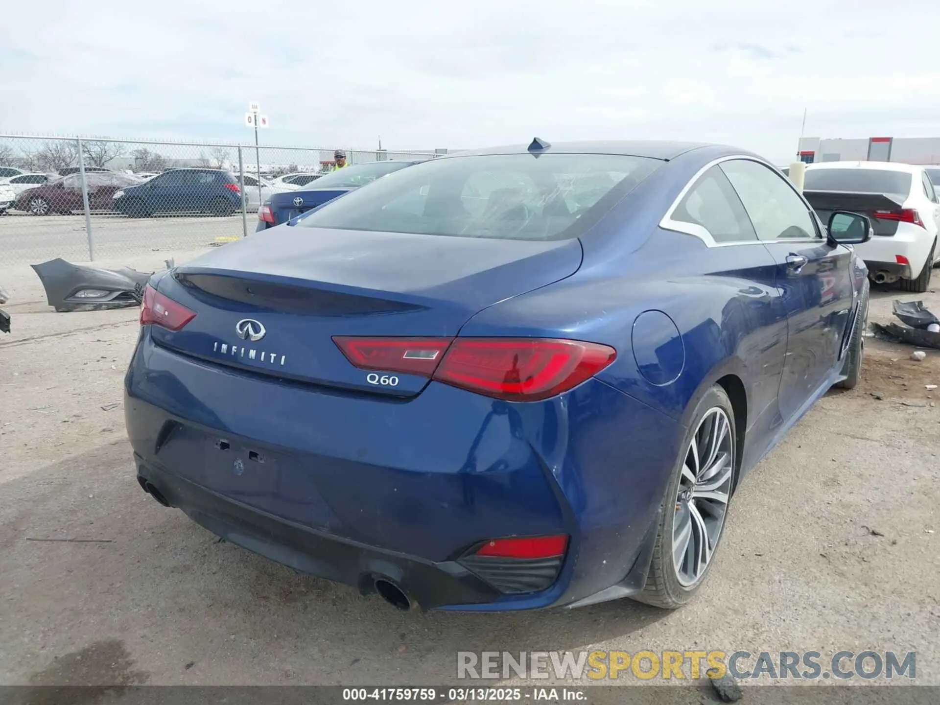 4 Photograph of a damaged car JN1EV7EK3LM340091 INFINITI Q60 2020