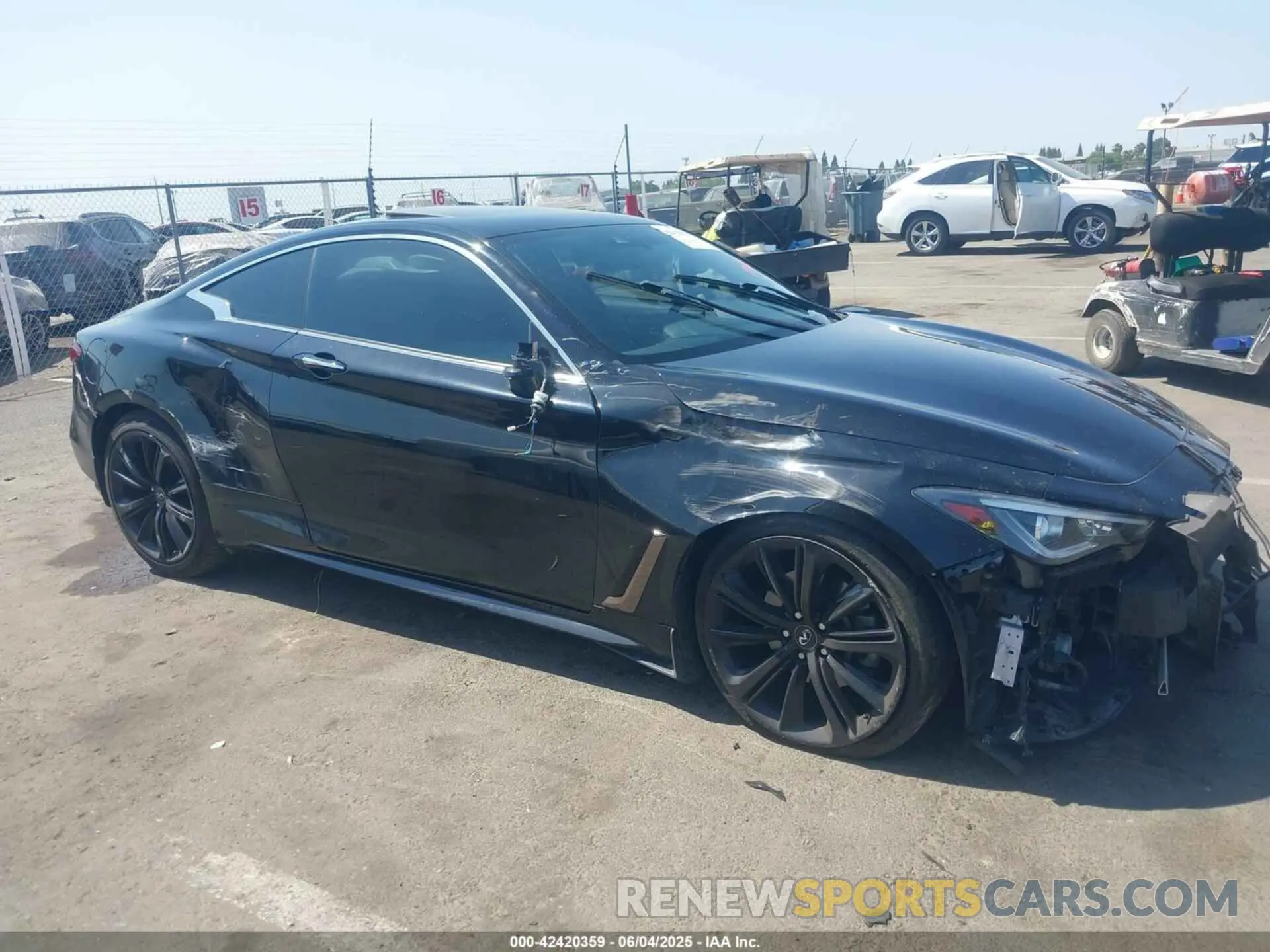 13 Photograph of a damaged car JN1EV7EK5LM340657 INFINITI Q60 2020