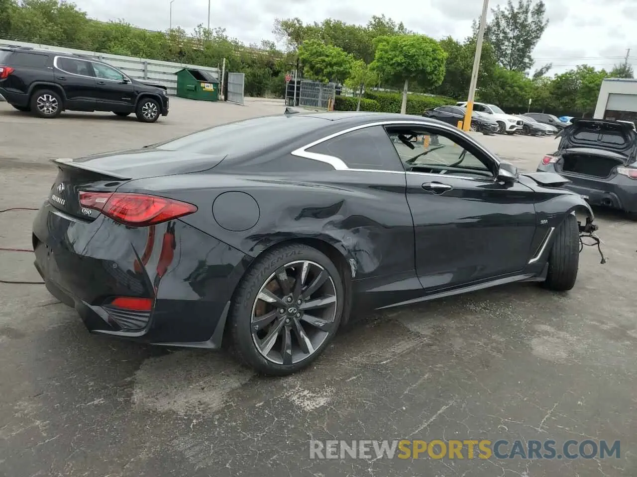 3 Photograph of a damaged car JN1EV7EK5LM341114 INFINITI Q60 2020