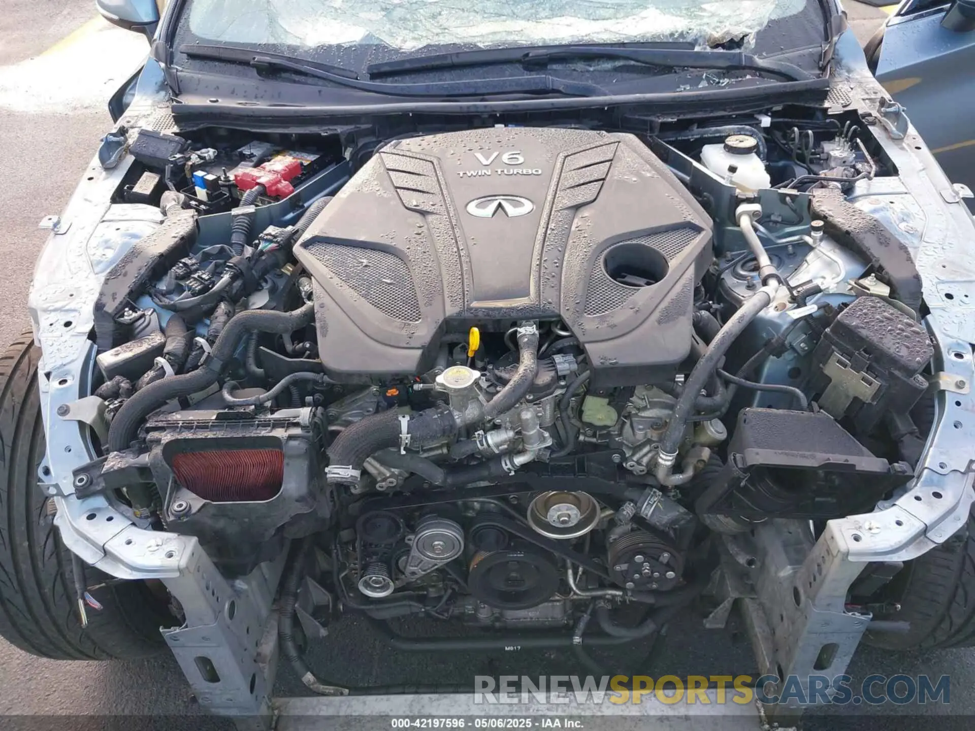 10 Photograph of a damaged car JN1EV7EK8LM341026 INFINITI Q60 2020