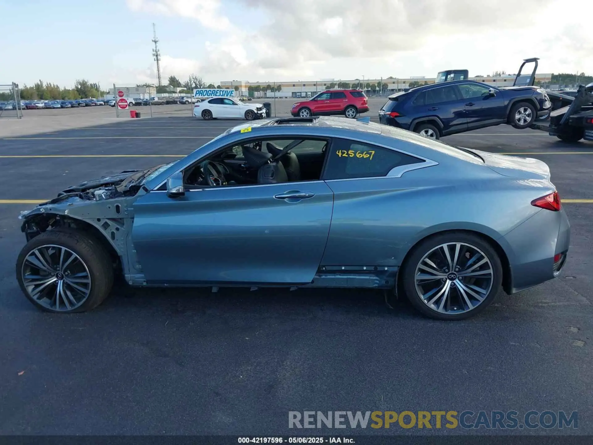 14 Photograph of a damaged car JN1EV7EK8LM341026 INFINITI Q60 2020