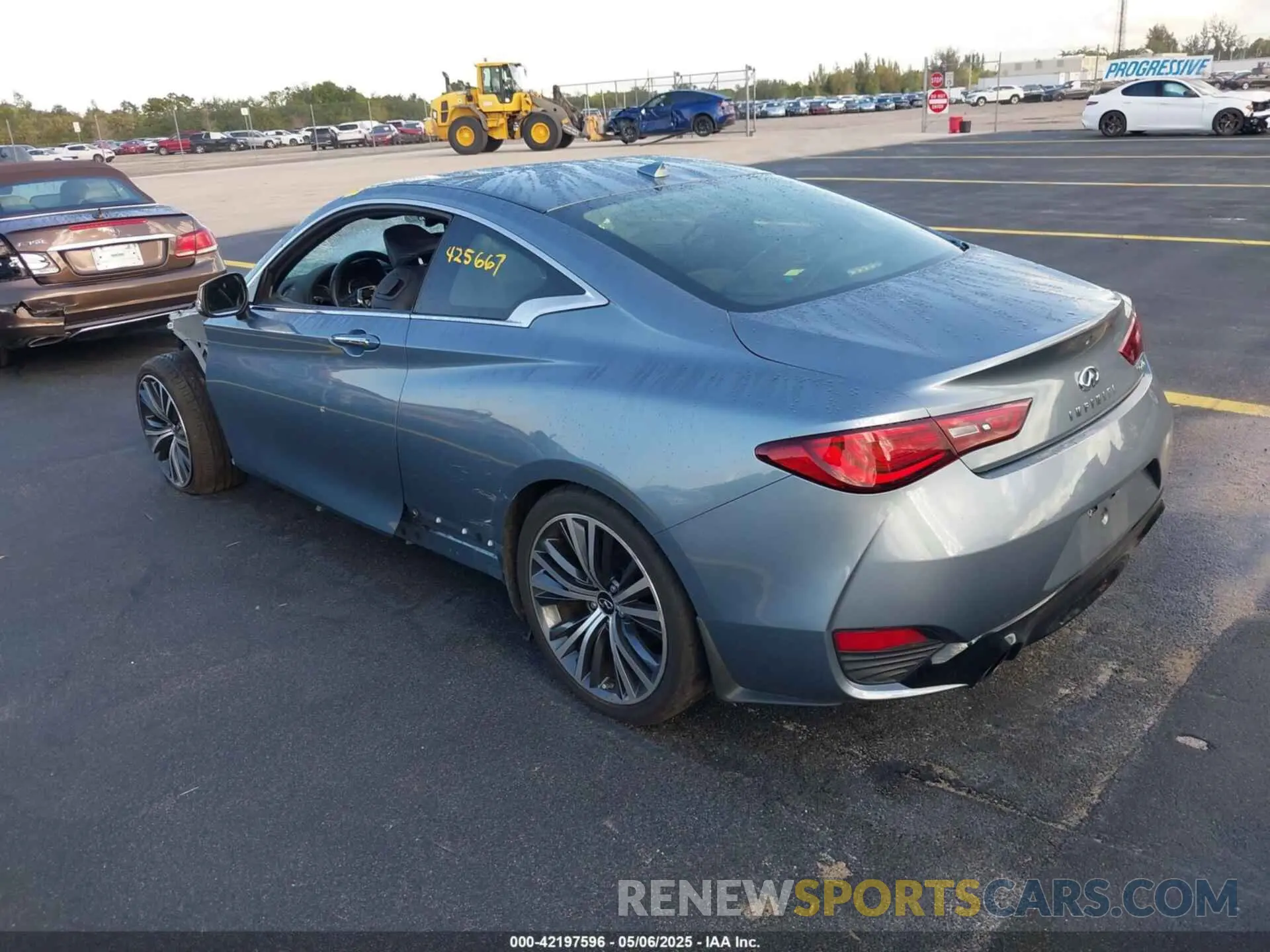 3 Photograph of a damaged car JN1EV7EK8LM341026 INFINITI Q60 2020