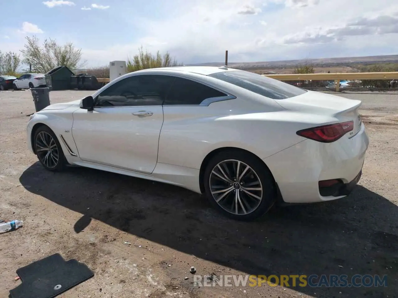 2 Photograph of a damaged car JN1EV7EL6LM380500 INFINITI Q60 2020