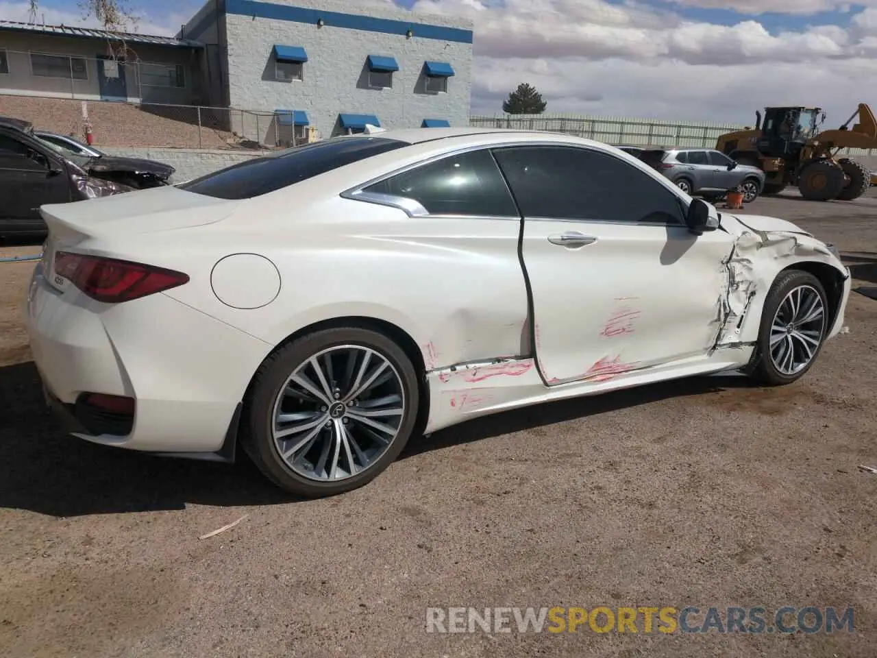 3 Photograph of a damaged car JN1EV7EL6LM380500 INFINITI Q60 2020