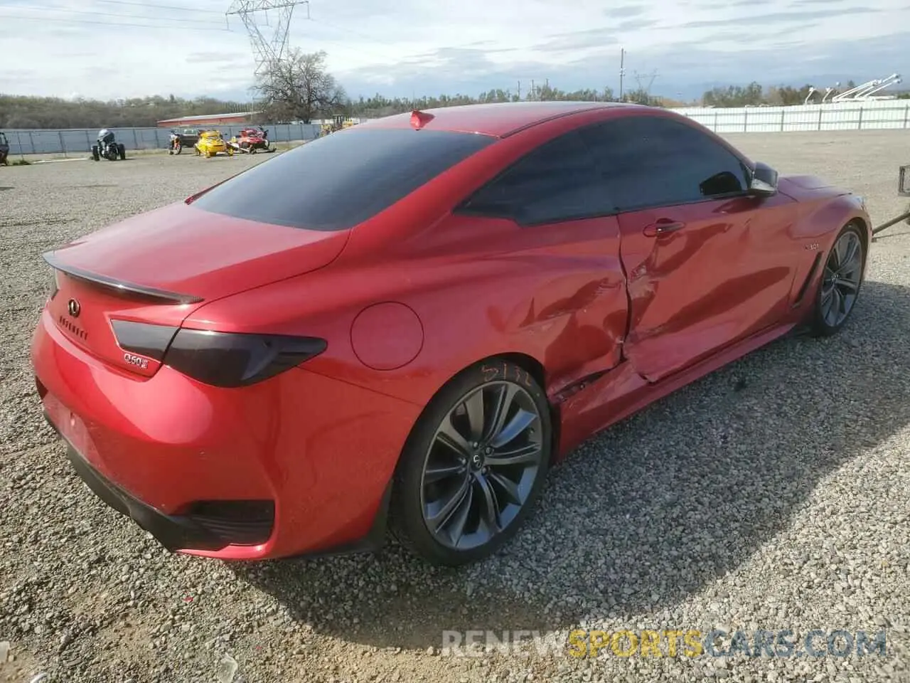 3 Photograph of a damaged car JN1FV7EK0LM400218 INFINITI Q60 2020