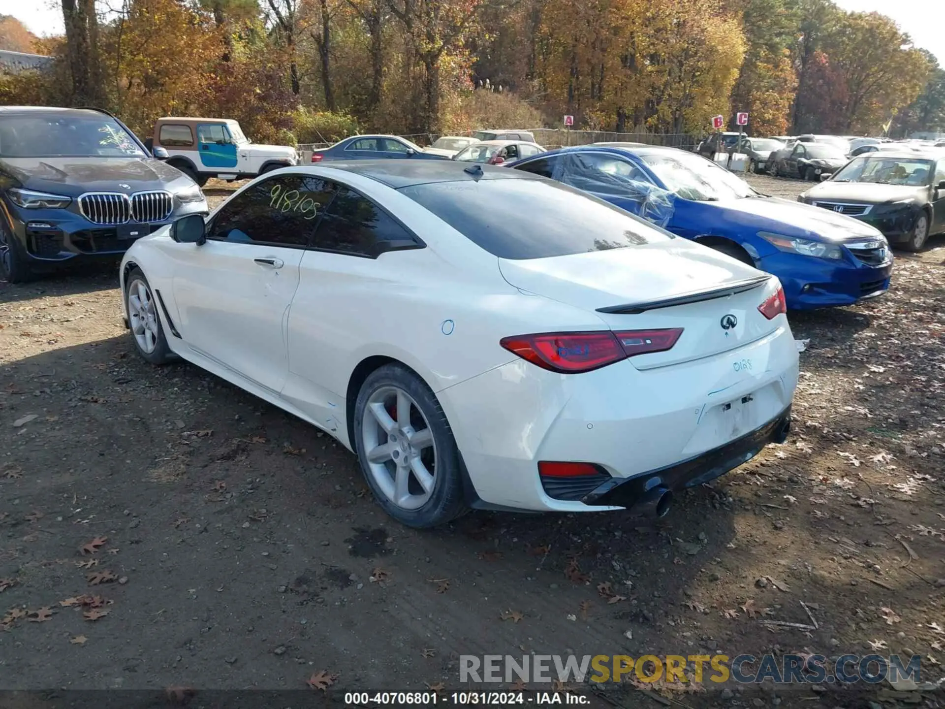 3 Photograph of a damaged car JN1FV7EL0LM460248 INFINITI Q60 2020
