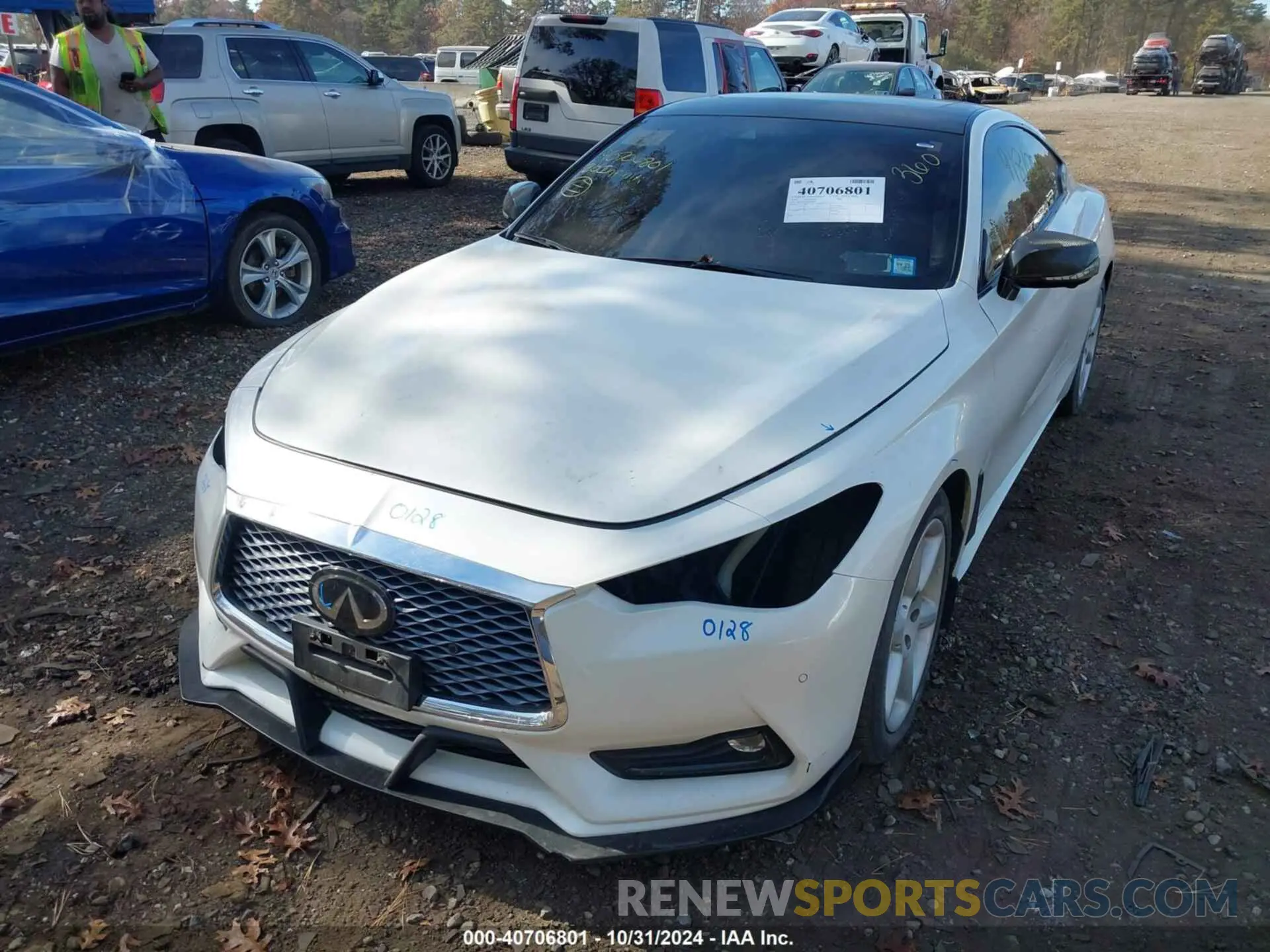 6 Photograph of a damaged car JN1FV7EL0LM460248 INFINITI Q60 2020