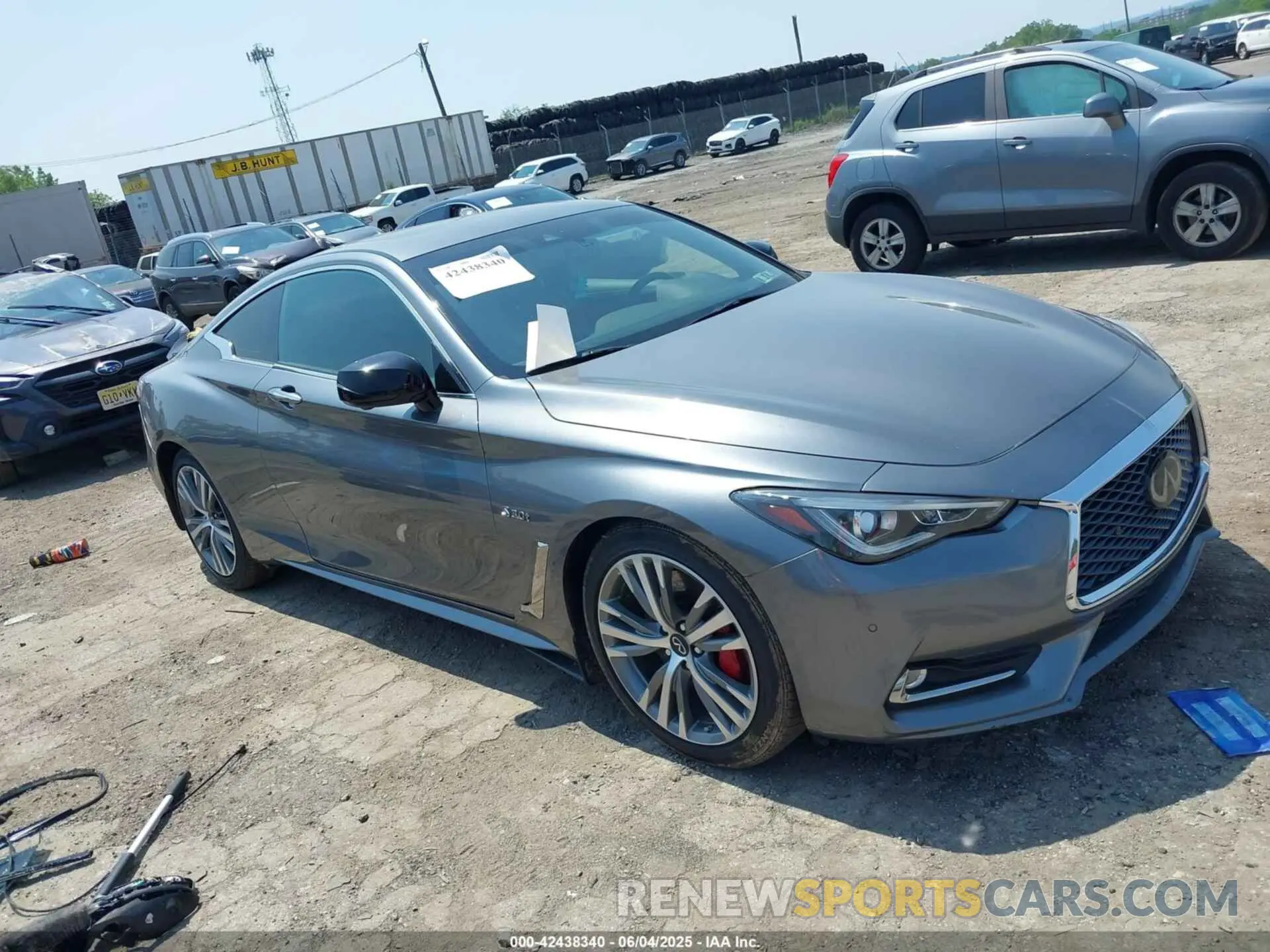 1 Photograph of a damaged car JN1FV7EL5LM460178 INFINITI Q60 2020