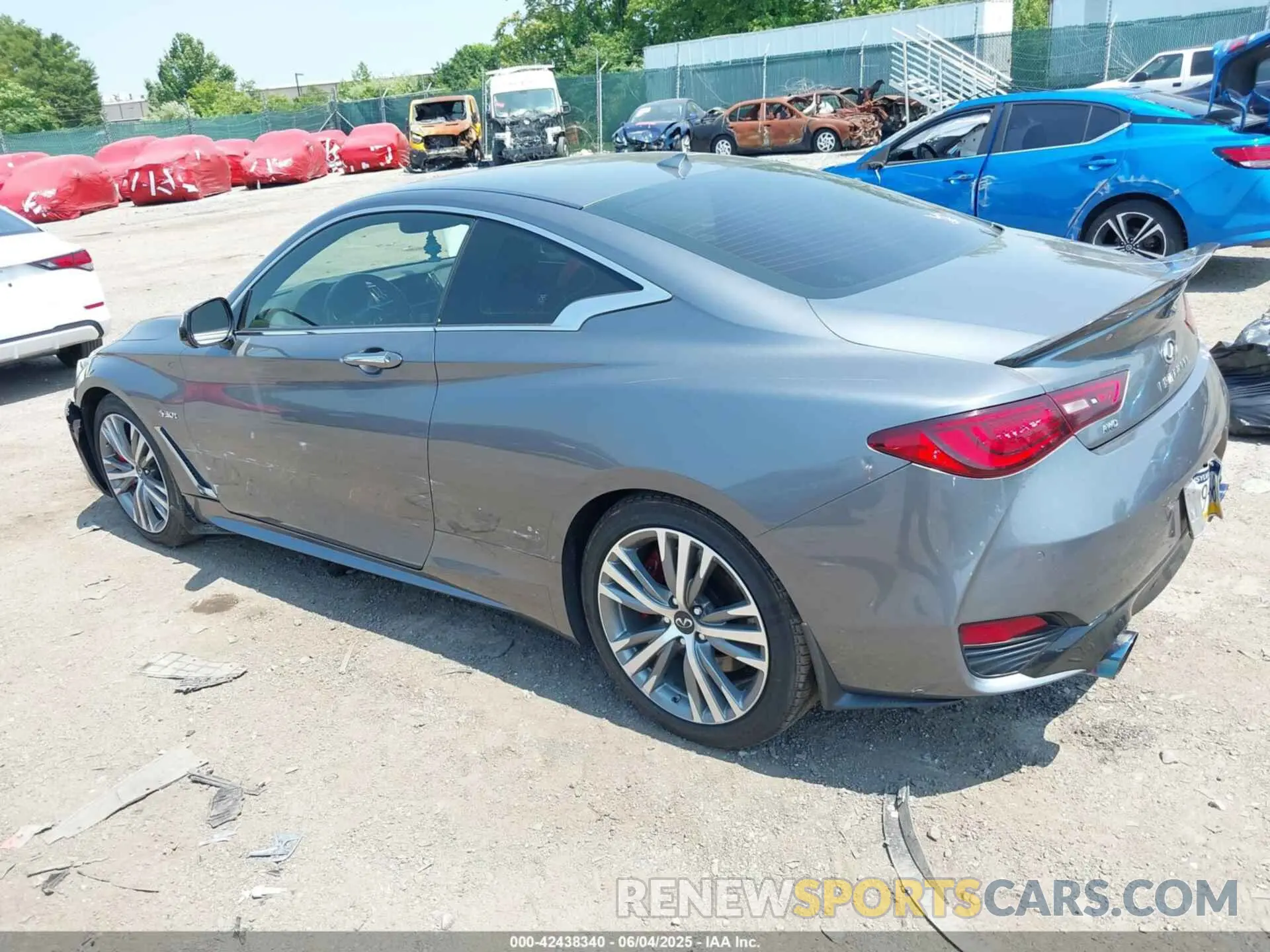 3 Photograph of a damaged car JN1FV7EL5LM460178 INFINITI Q60 2020