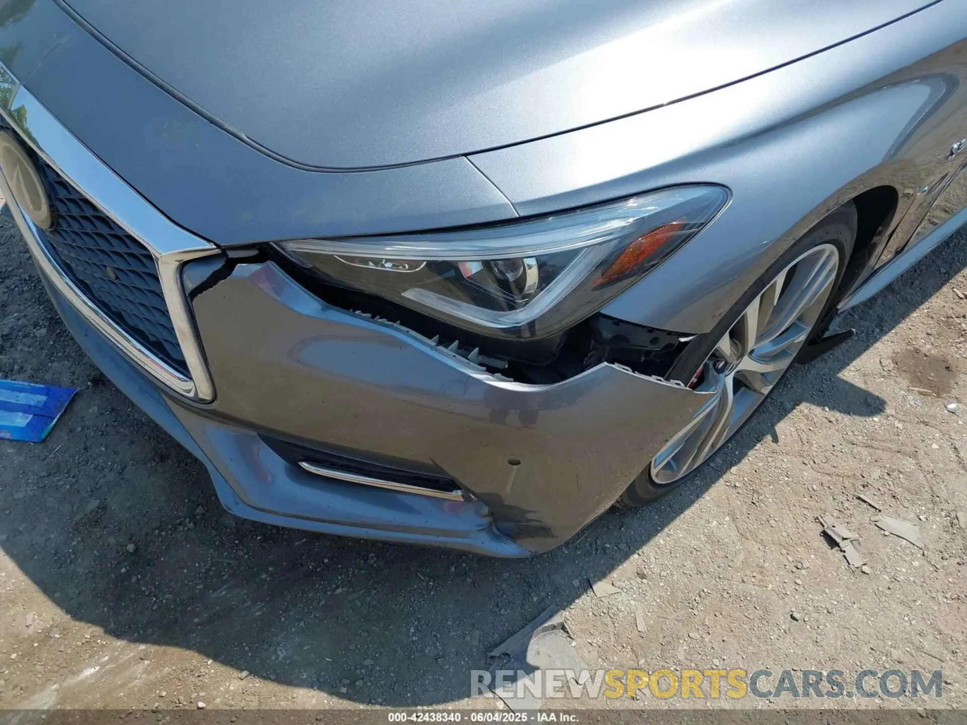 6 Photograph of a damaged car JN1FV7EL5LM460178 INFINITI Q60 2020